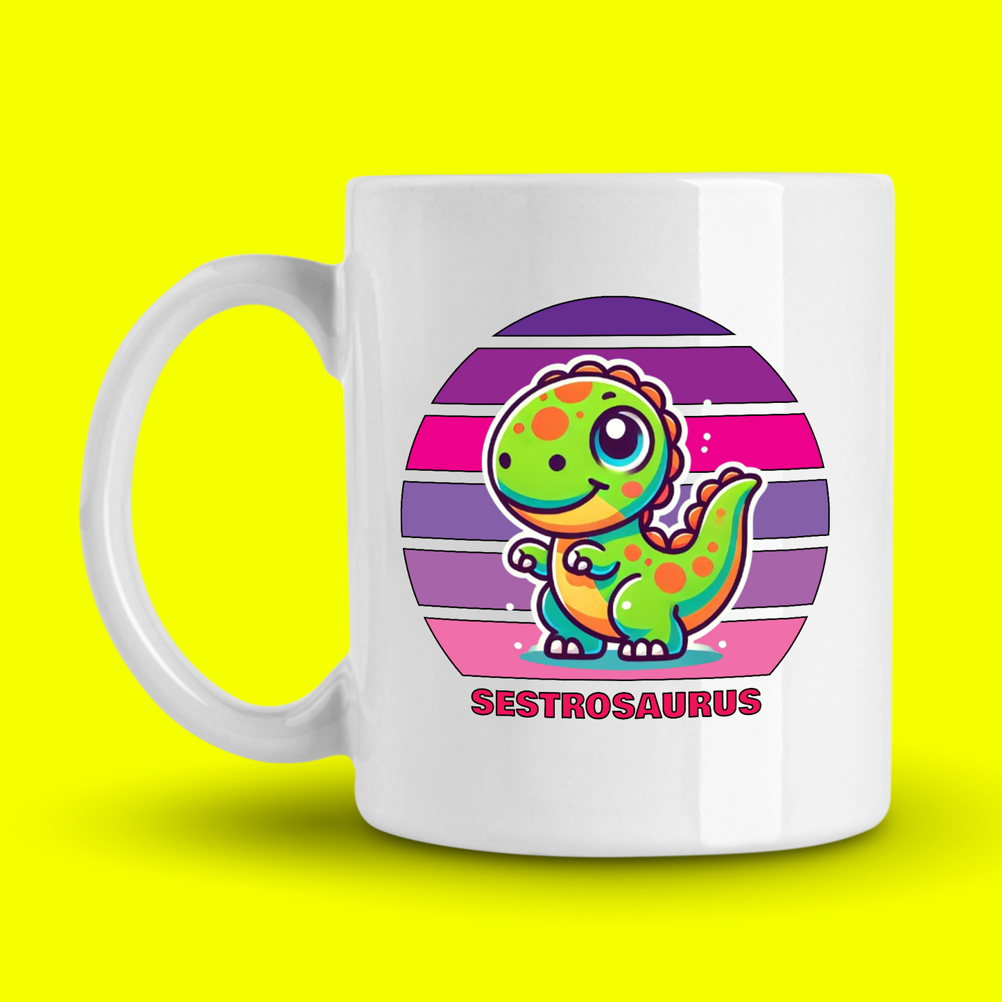 Hrnček | Darček pre sestru | Sestrosaurus |