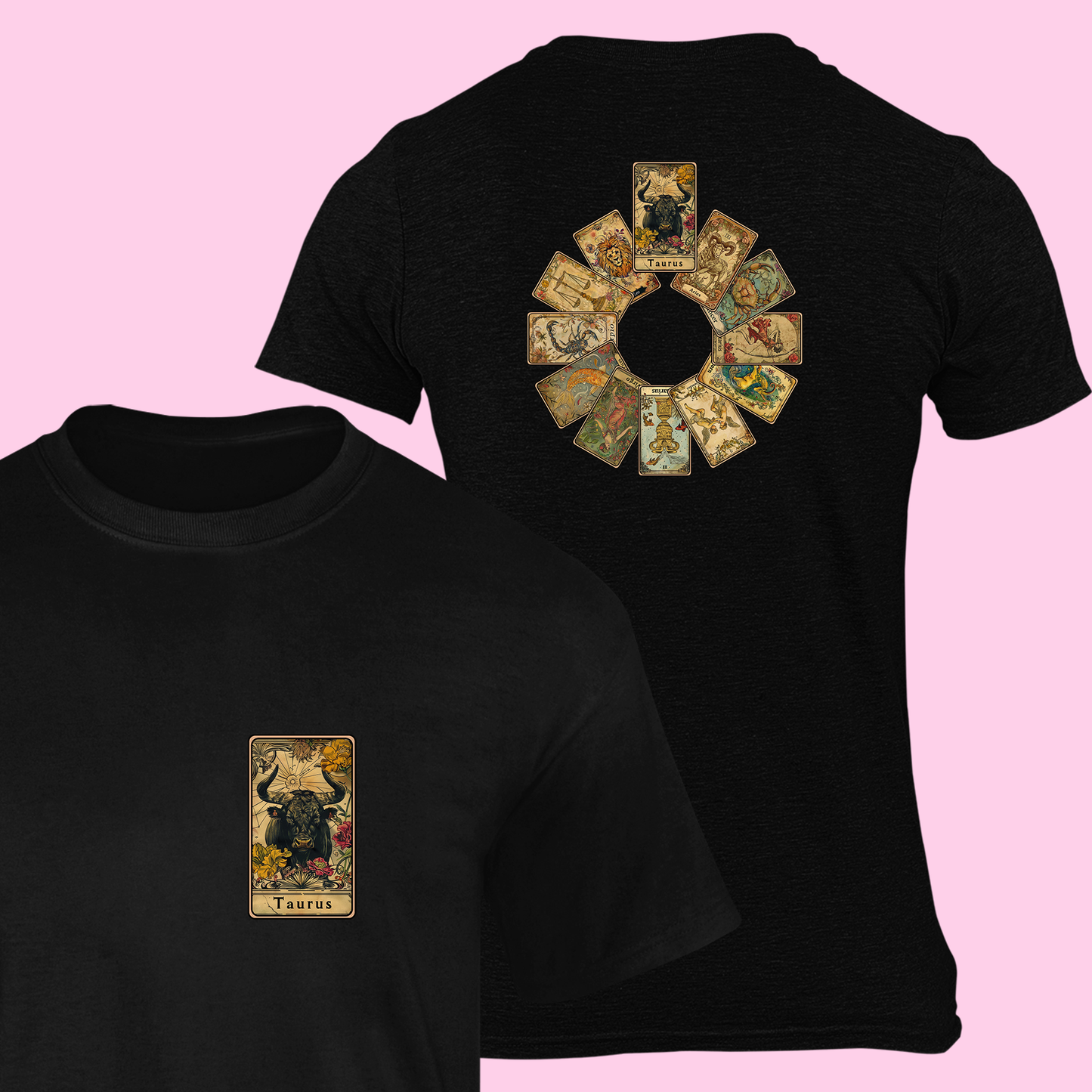 Tričko so znamením Býk (tarotové karty) - Bombové