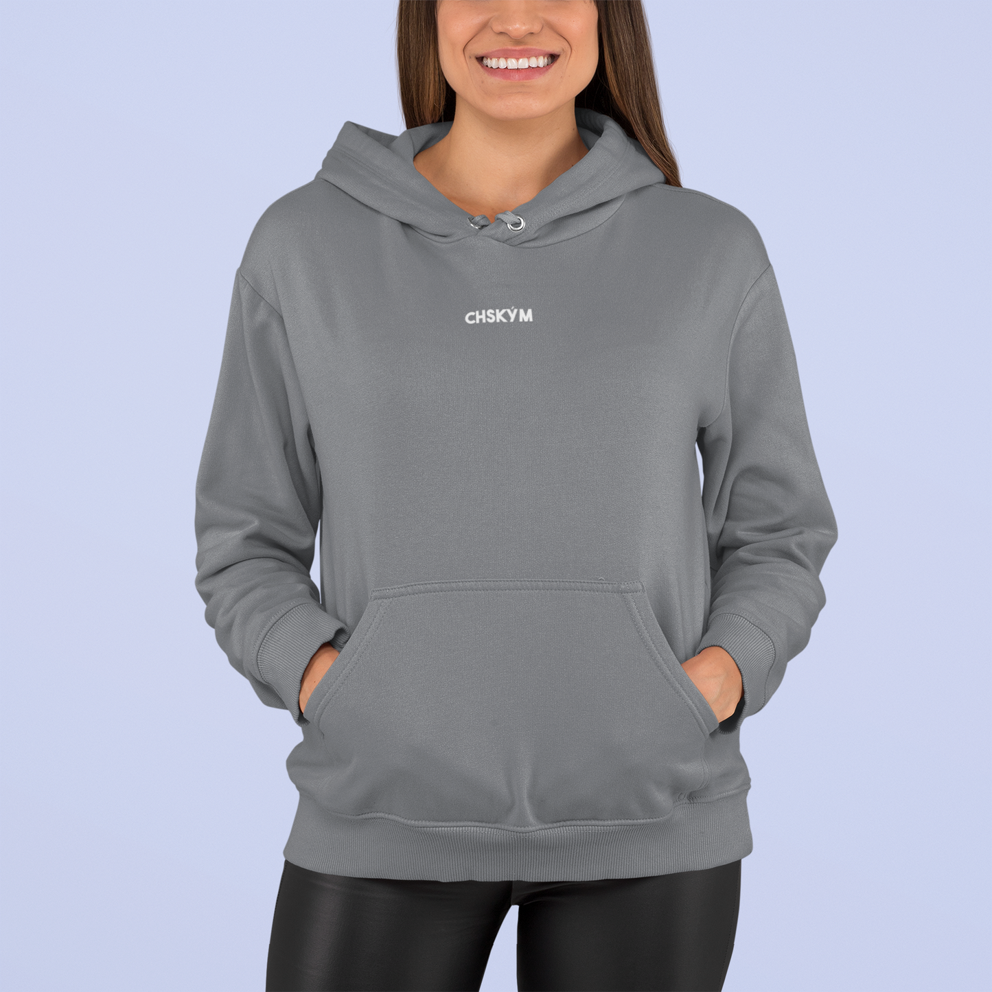 Mikina s nápisom "Chským"