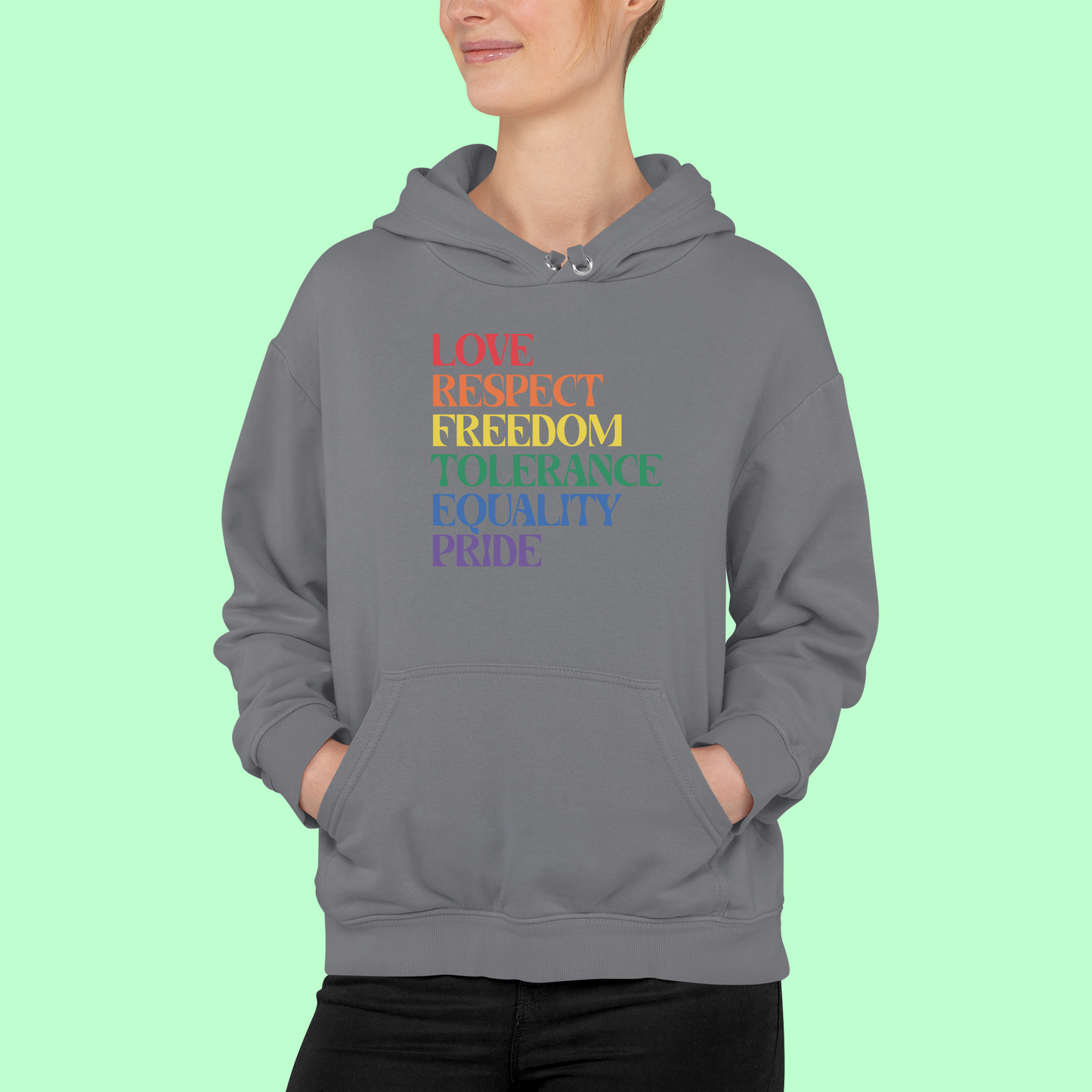 Mikina "Love, Respect..."