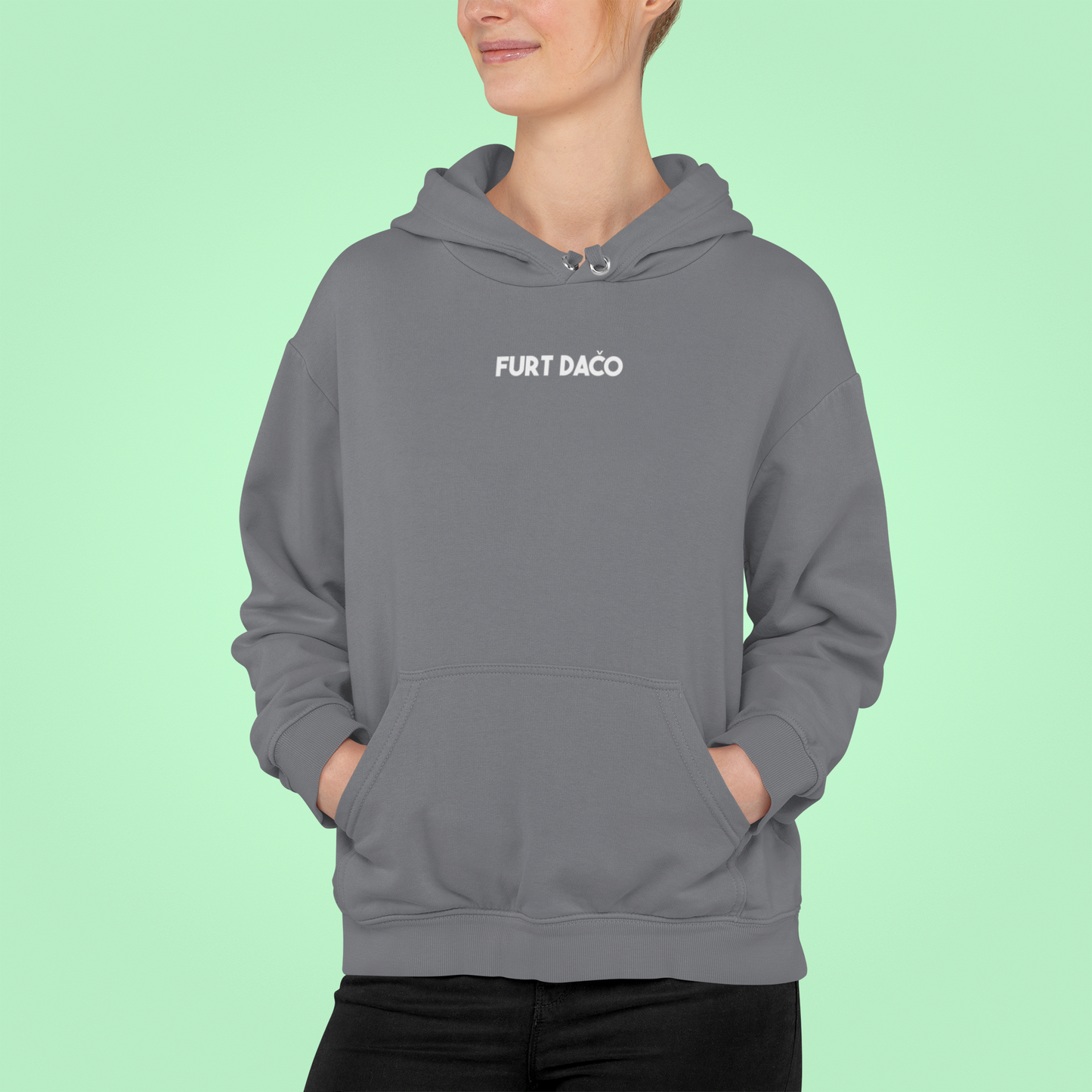 Mikina s nápisom "Furt Dačo" - Bombové