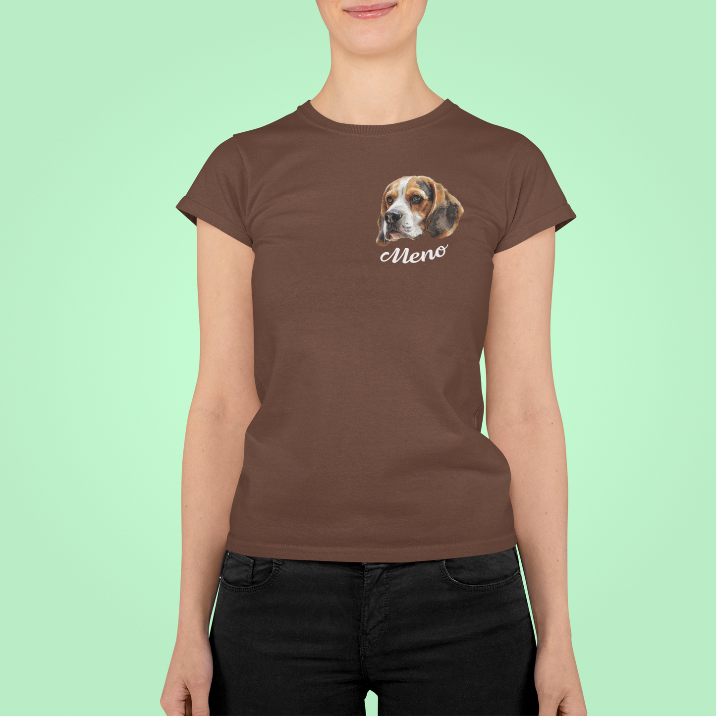 Tričko Bígel | personalizované tričko s menom psíka - Bombové