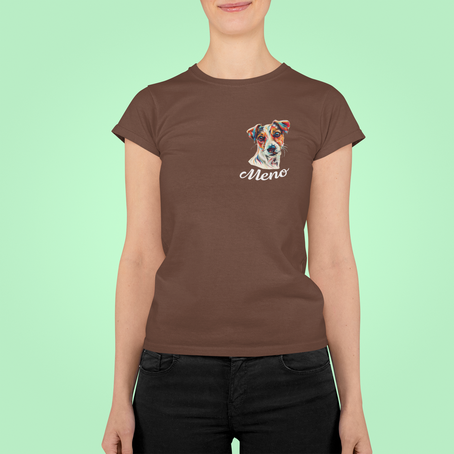 Tričko Jack russell | personalizované tričko s menom psíka - Bombové