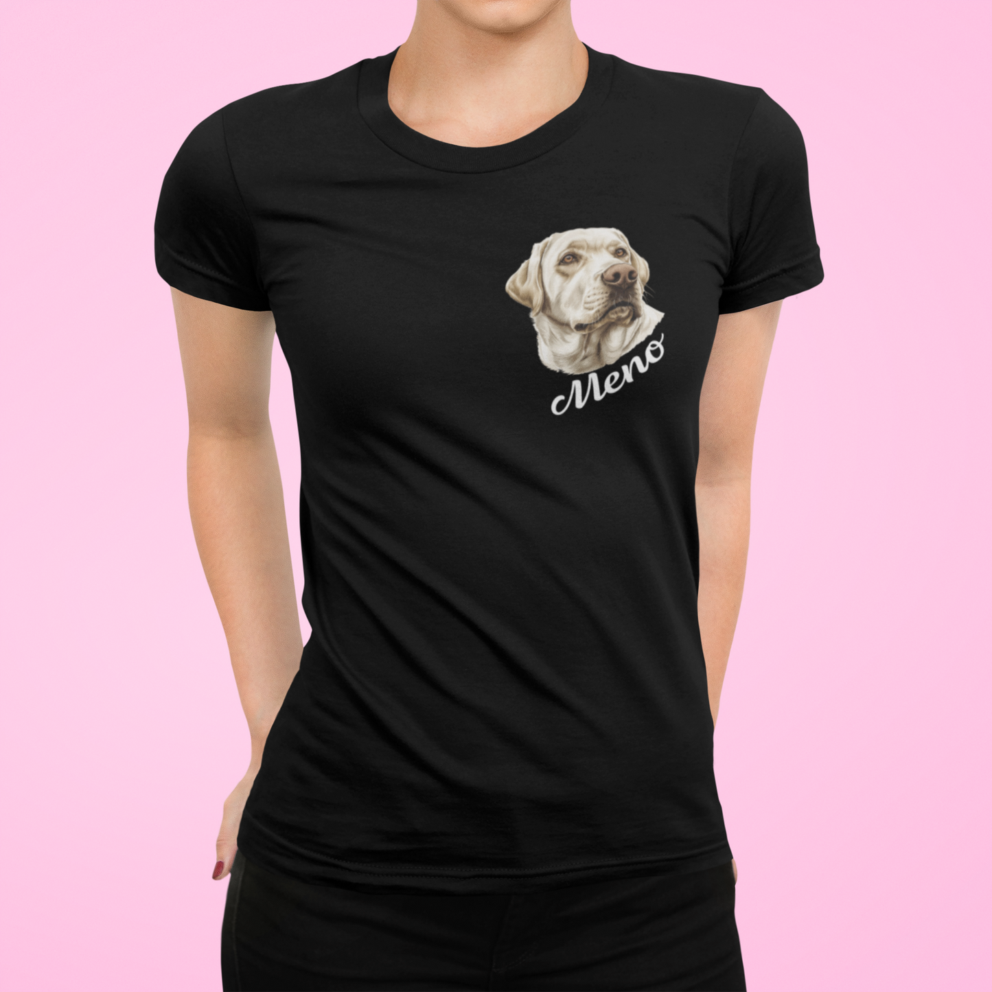 Tričko Labrador | personalizované tričko s menom psíka - Bombové