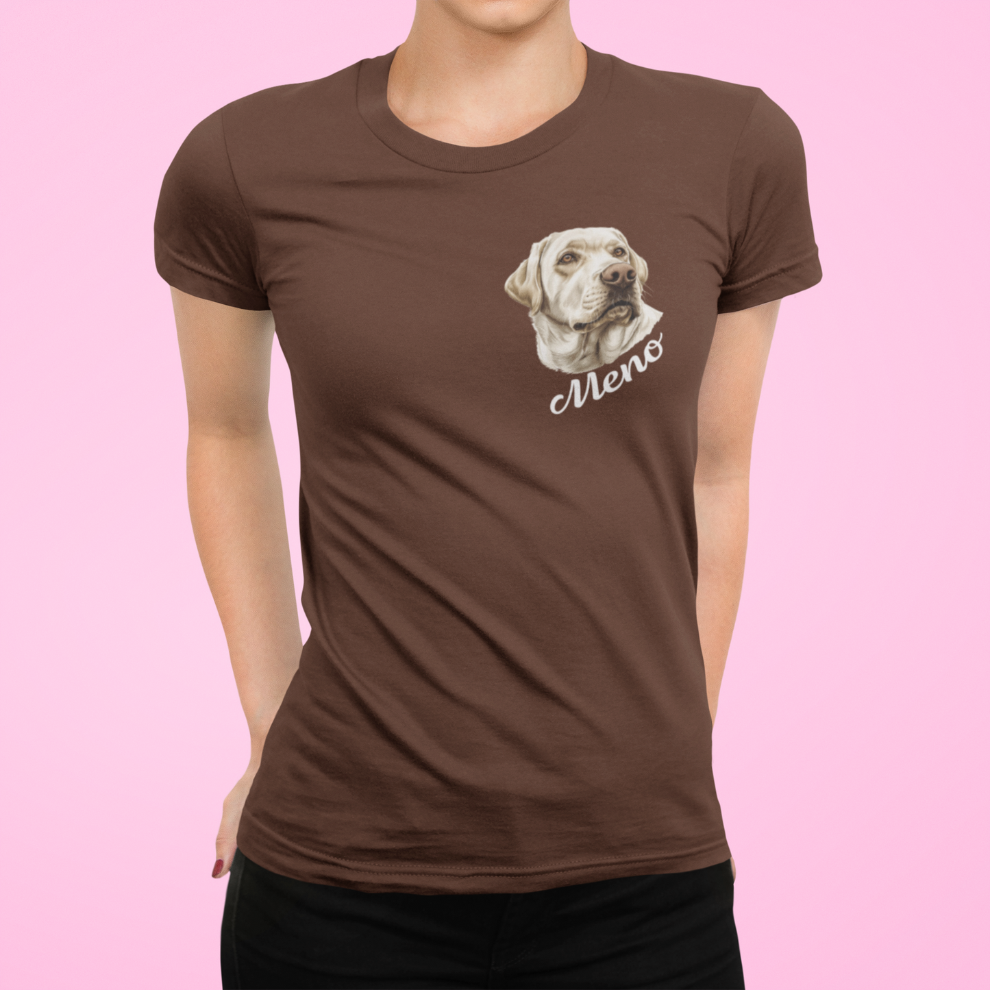 Tričko Labrador | personalizované tričko s menom psíka - Bombové