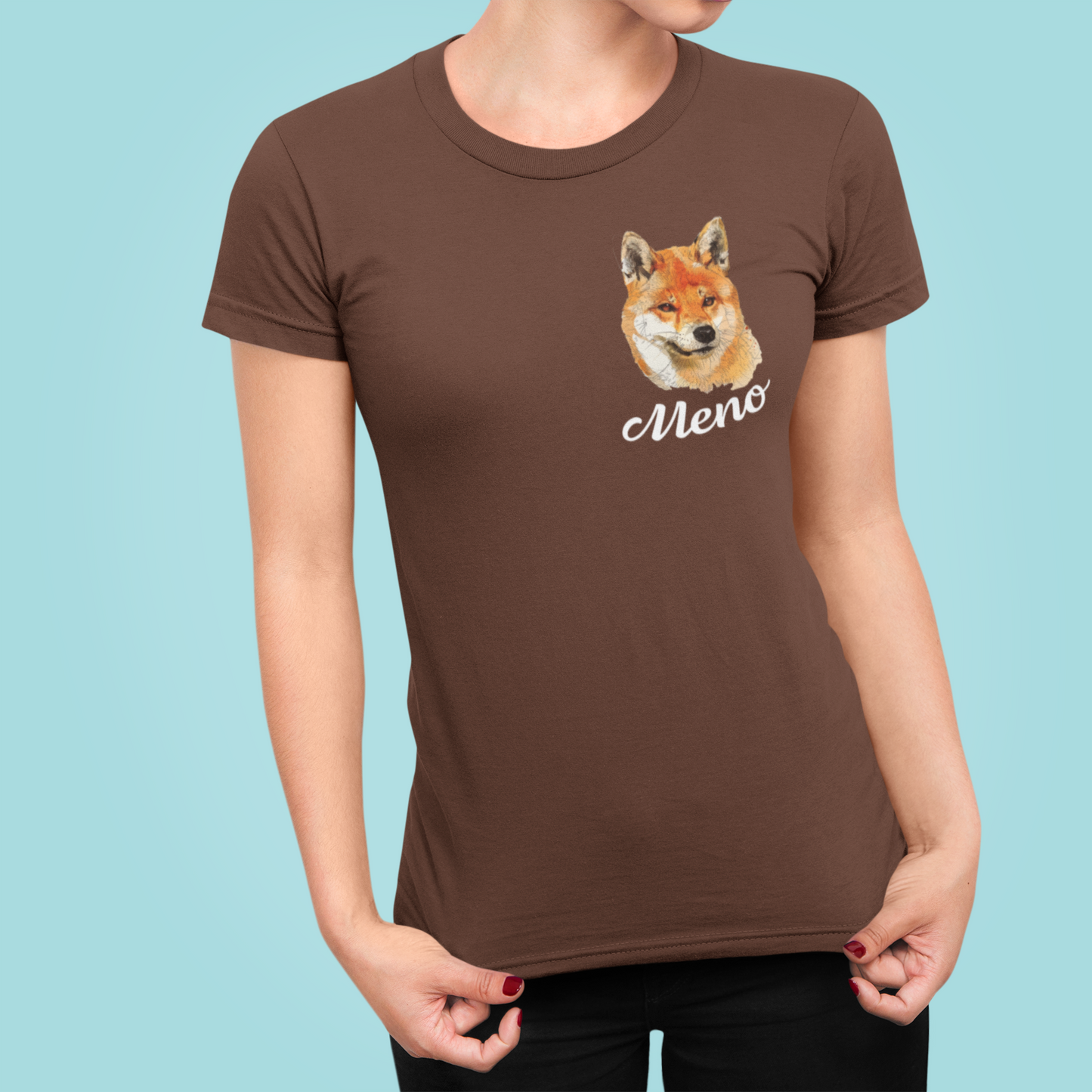 Tričko Šiba inu | personalizované tričko s menom psíka - Bombové