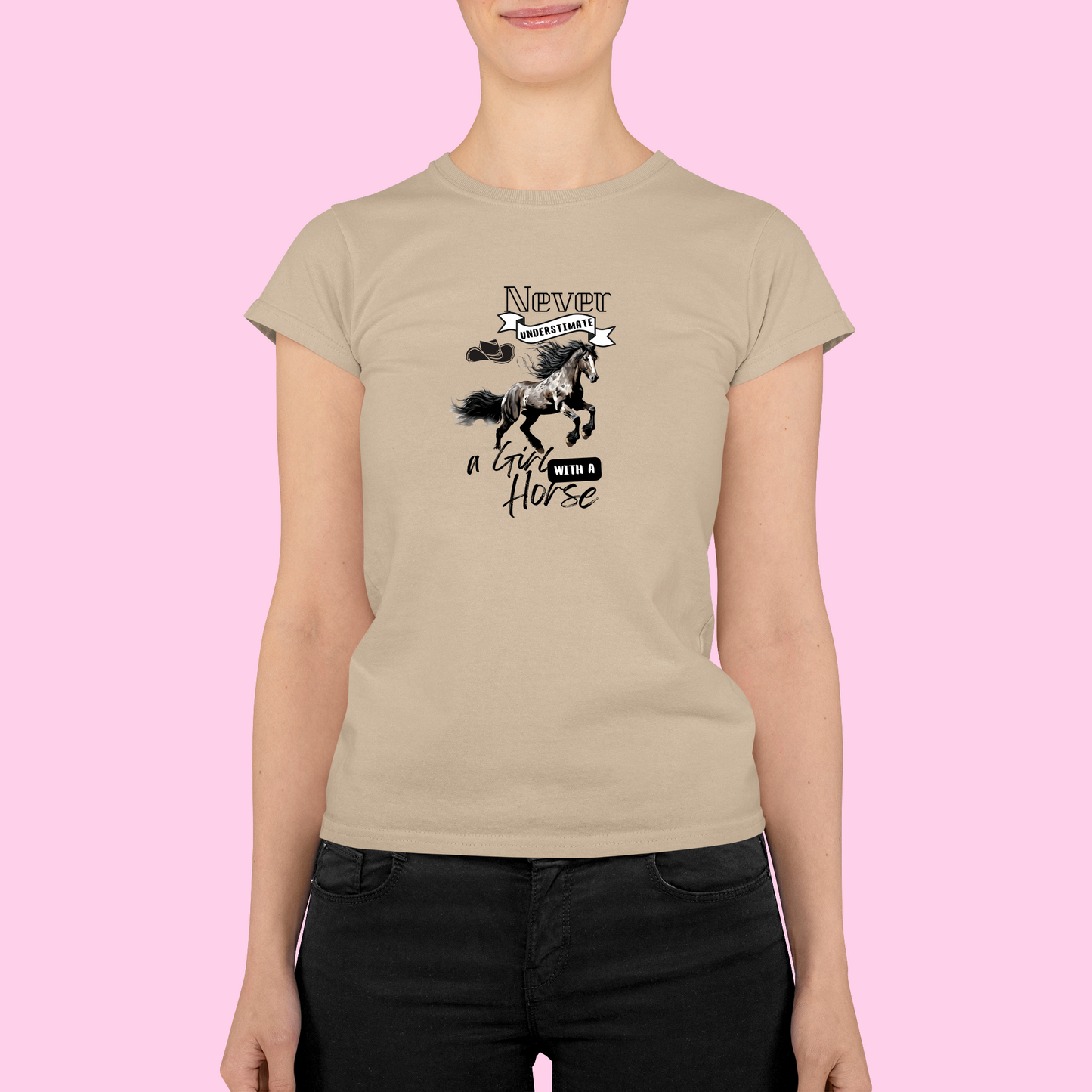 Tričko | Nepodceňuj dievča s koňom |