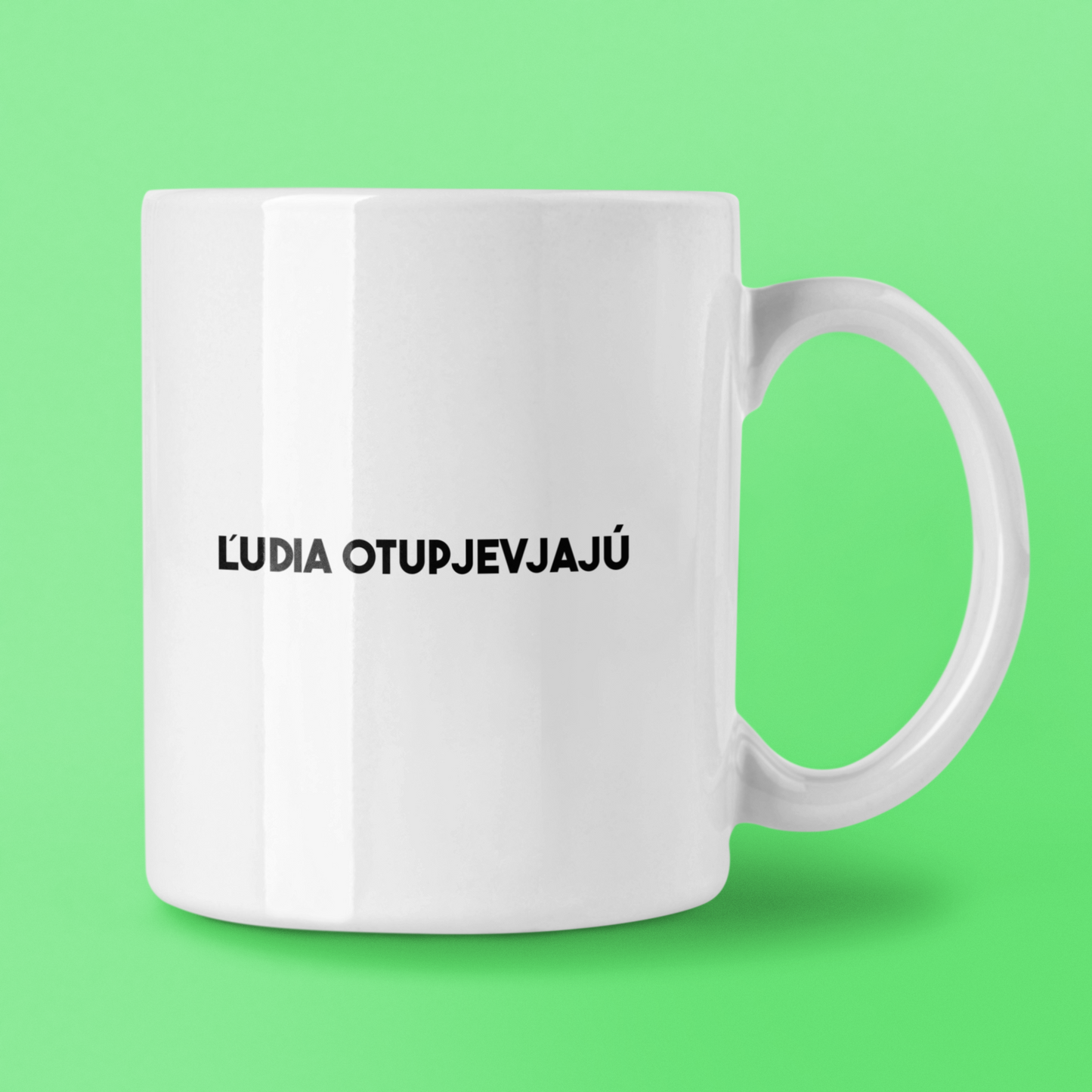 Hrnček Ľudia otupjevjaju - Bombové