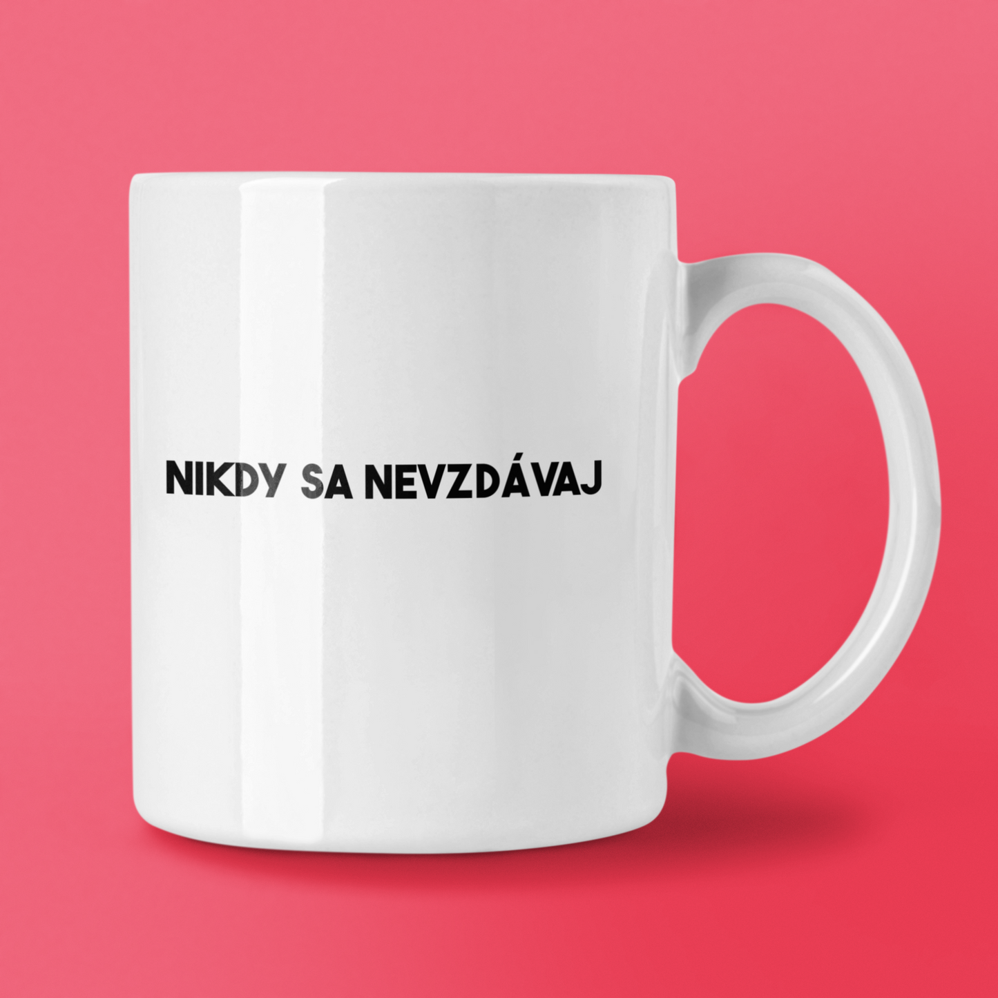 Hrnček Nikdy sa nevzdávaj - Bombové