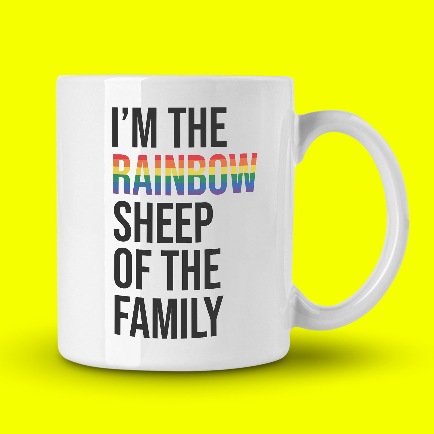 Hrnček "Rainbow sheep" - Bombové
