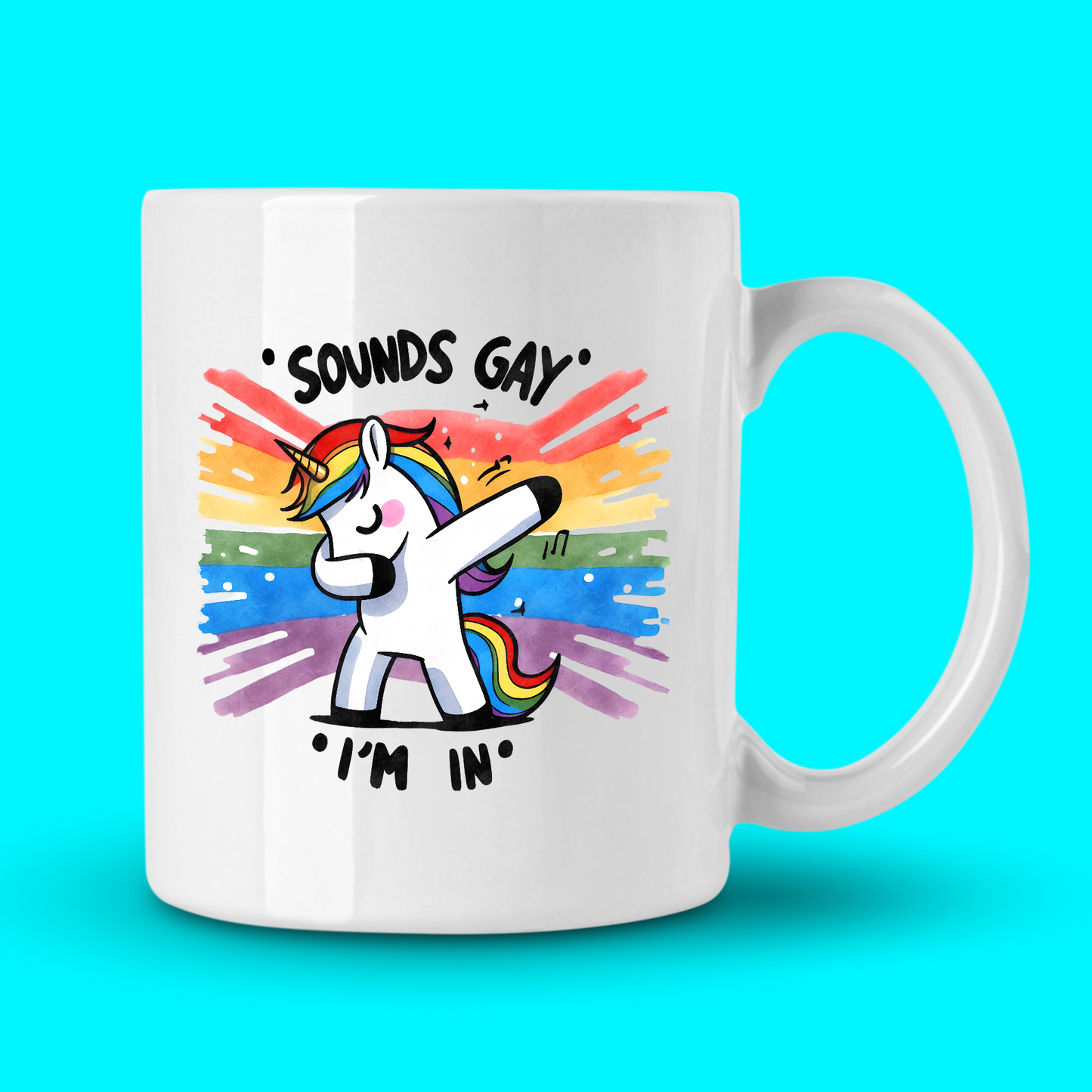 Hrnček "Sounds gay i am in" - Bombové