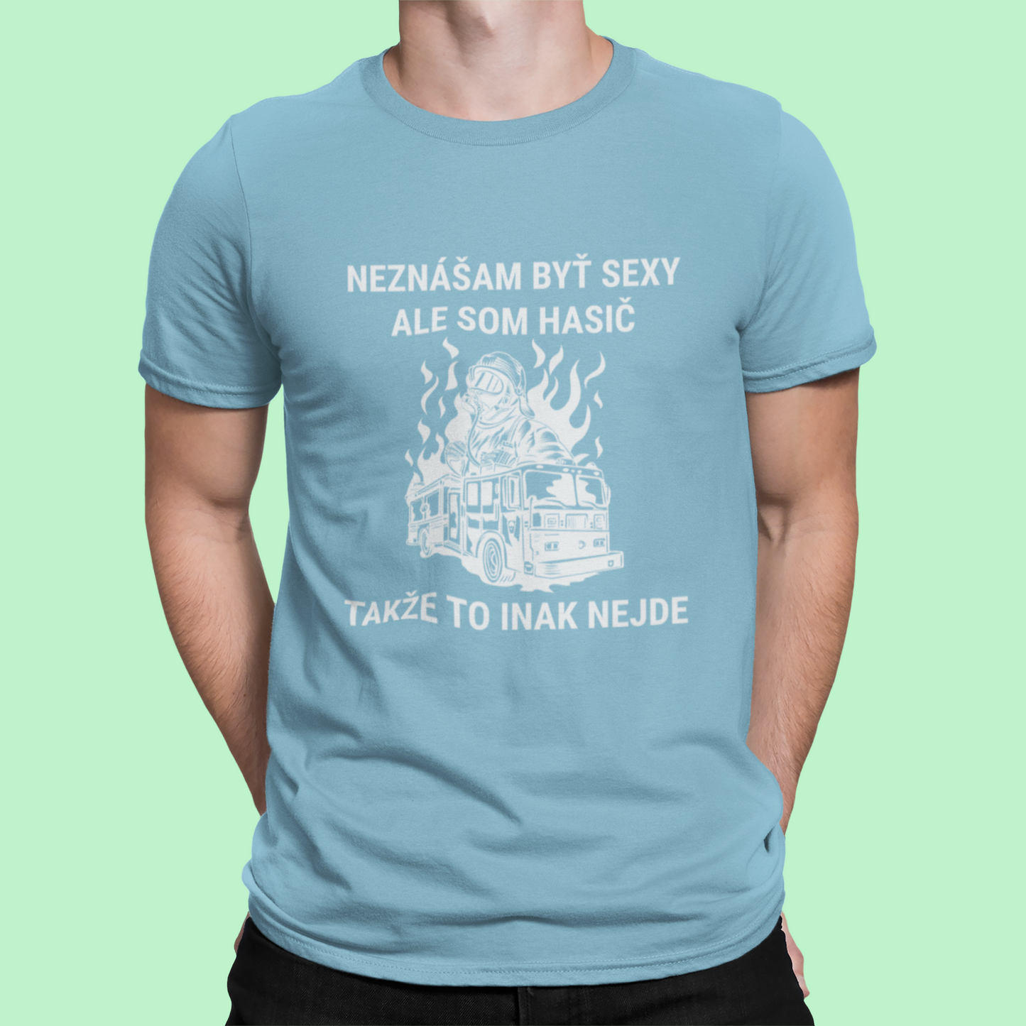 Tričko pre sexy Hasiča - Bombové