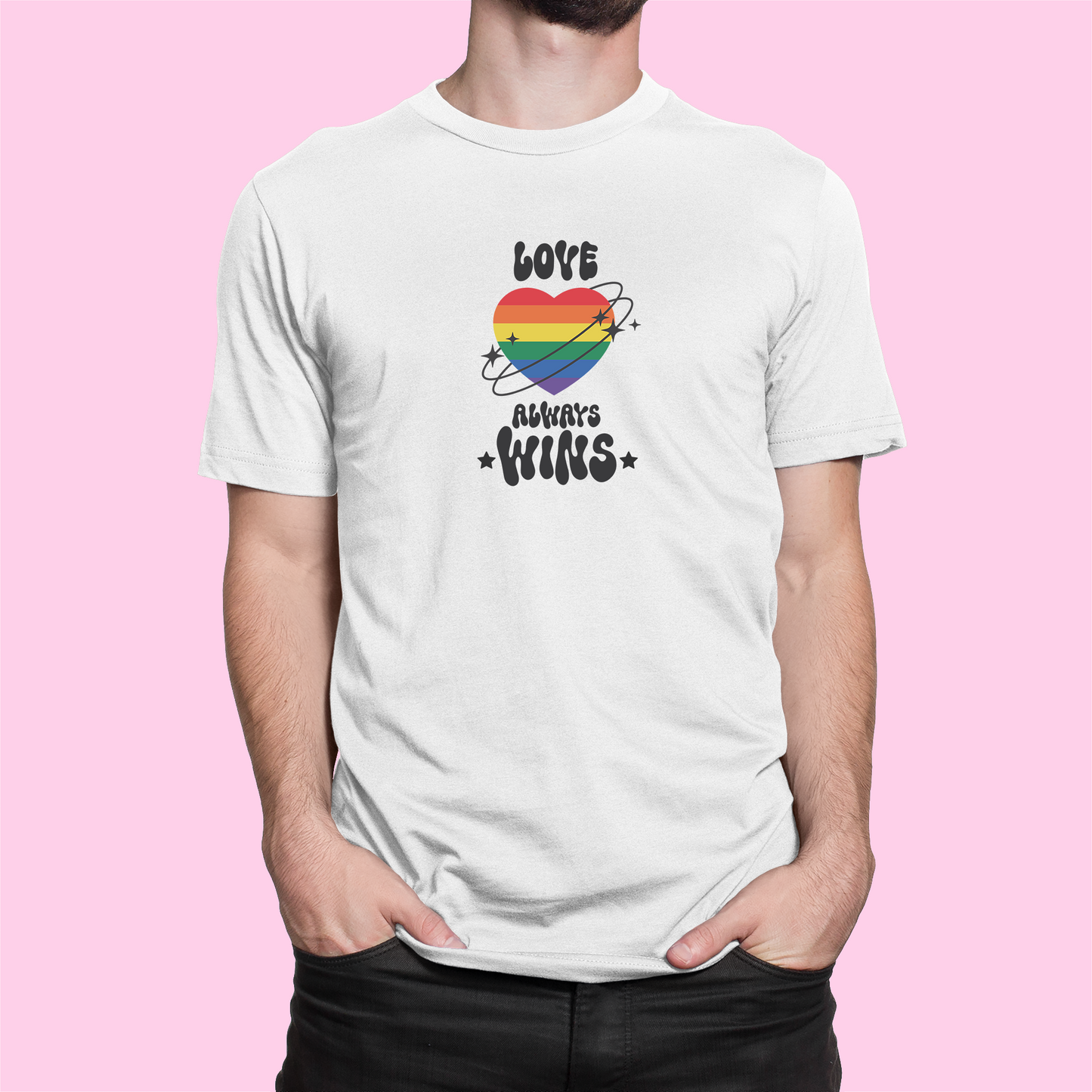 Tričko "Love always wins" - Bombové
