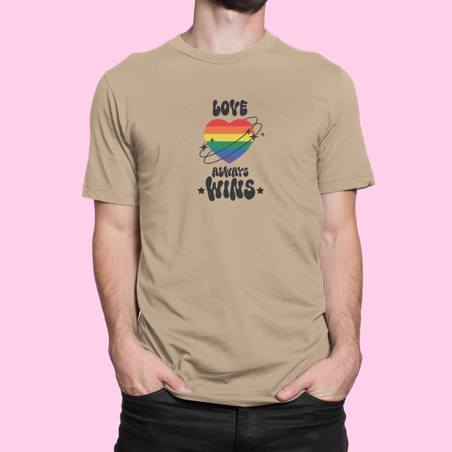 Tričko "Love always wins" - Bombové