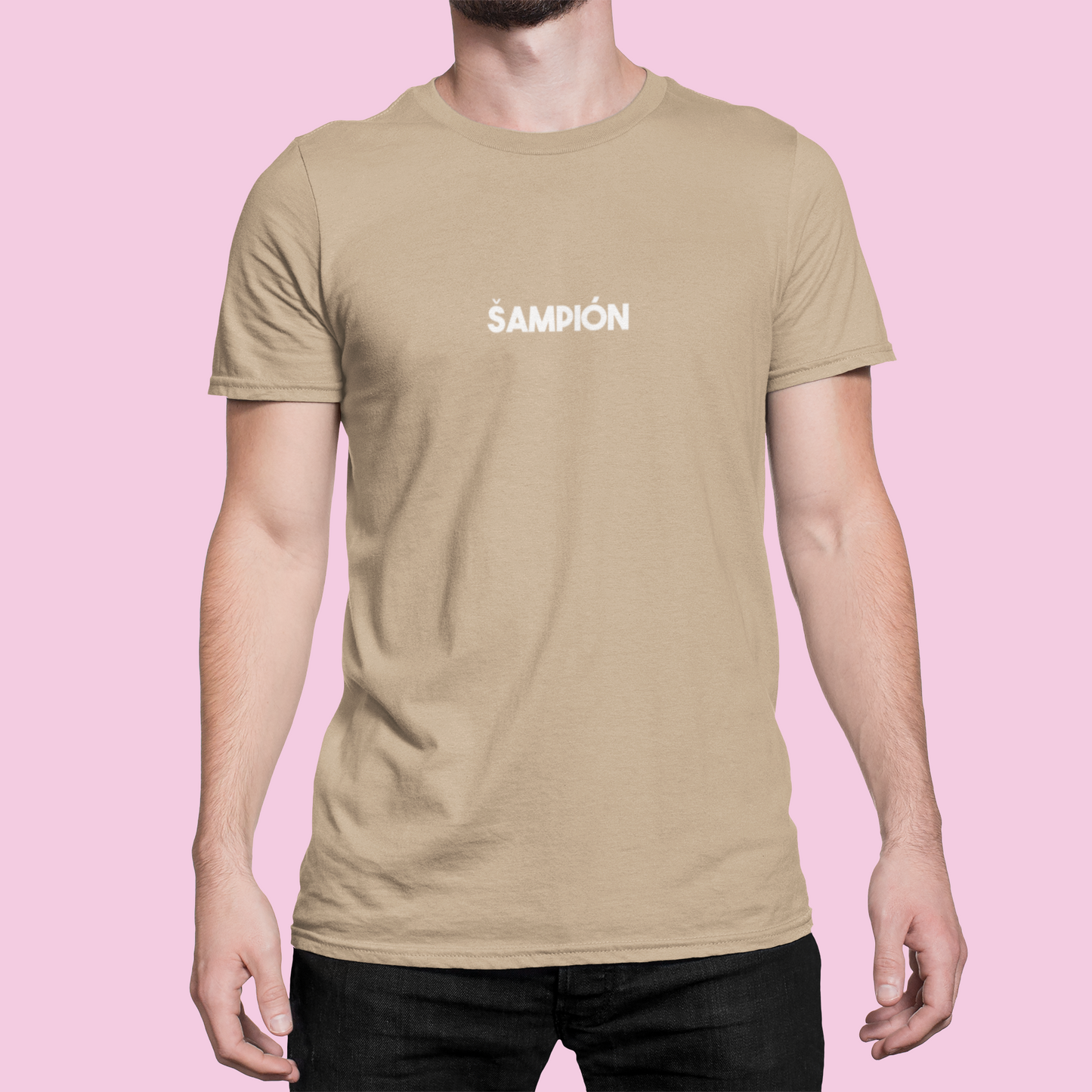 Tričko s nápisom "Šampión" - Bombové