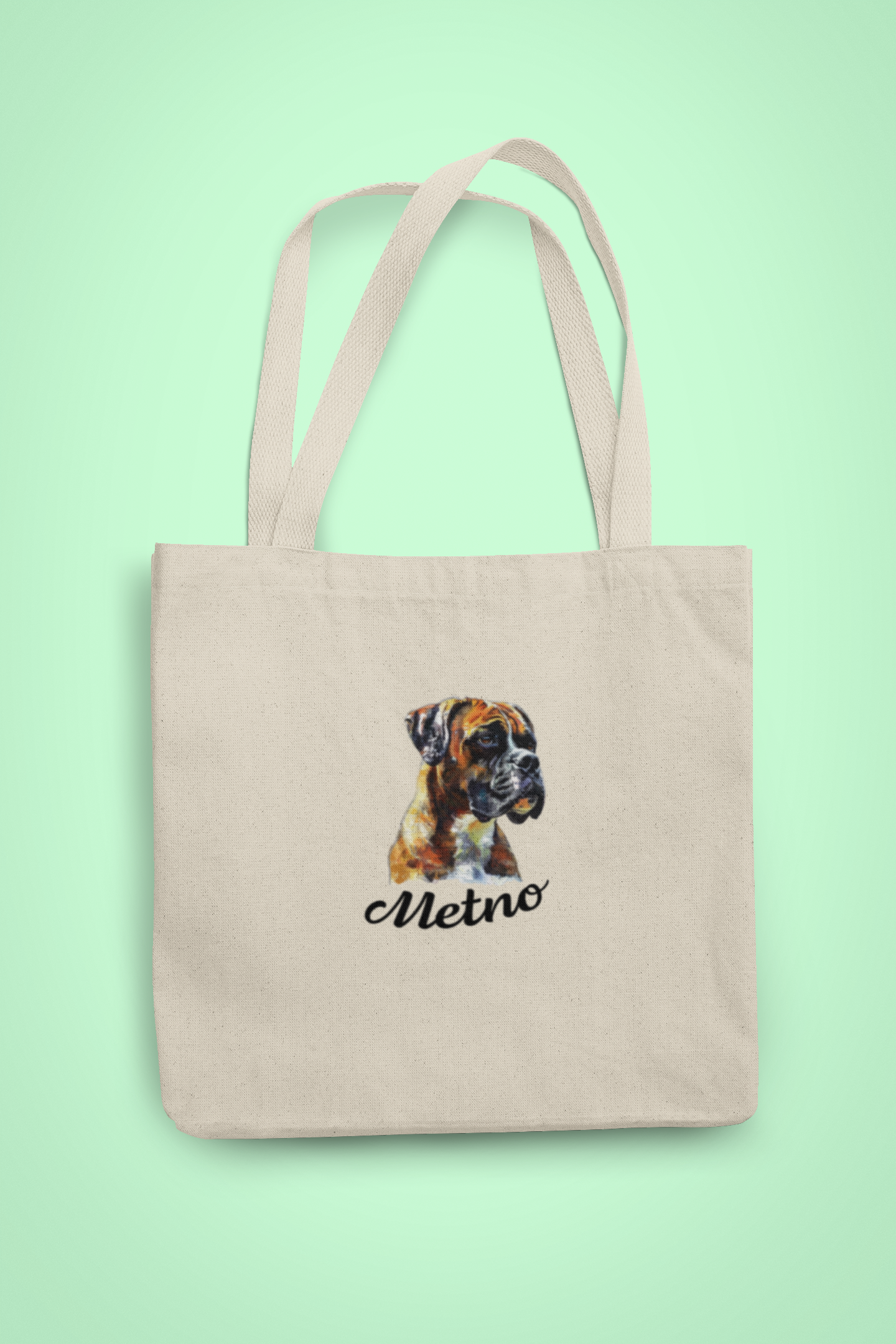 Taška Boxer | personalizovaná taška s menom psíka