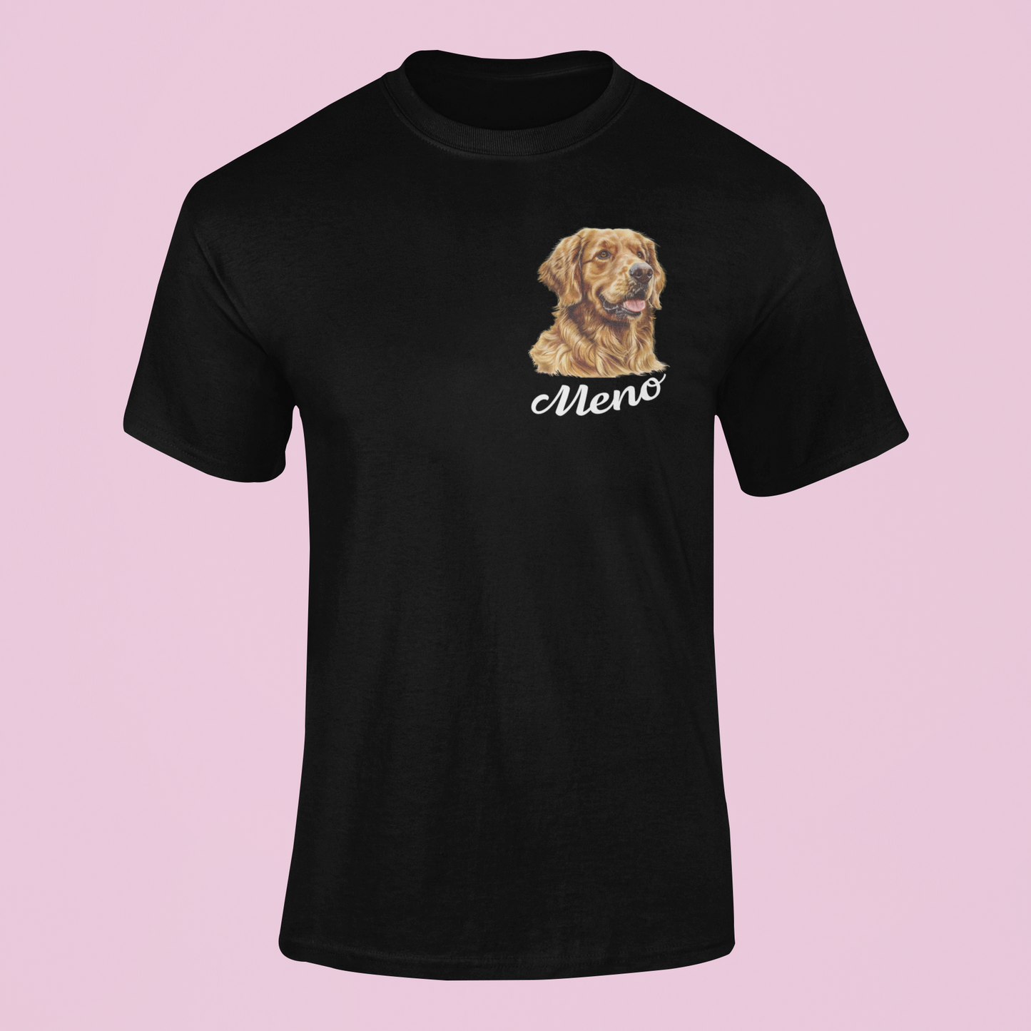 Tričko Zlatý retríver | personalizované tričko s menom psíka - Bombové