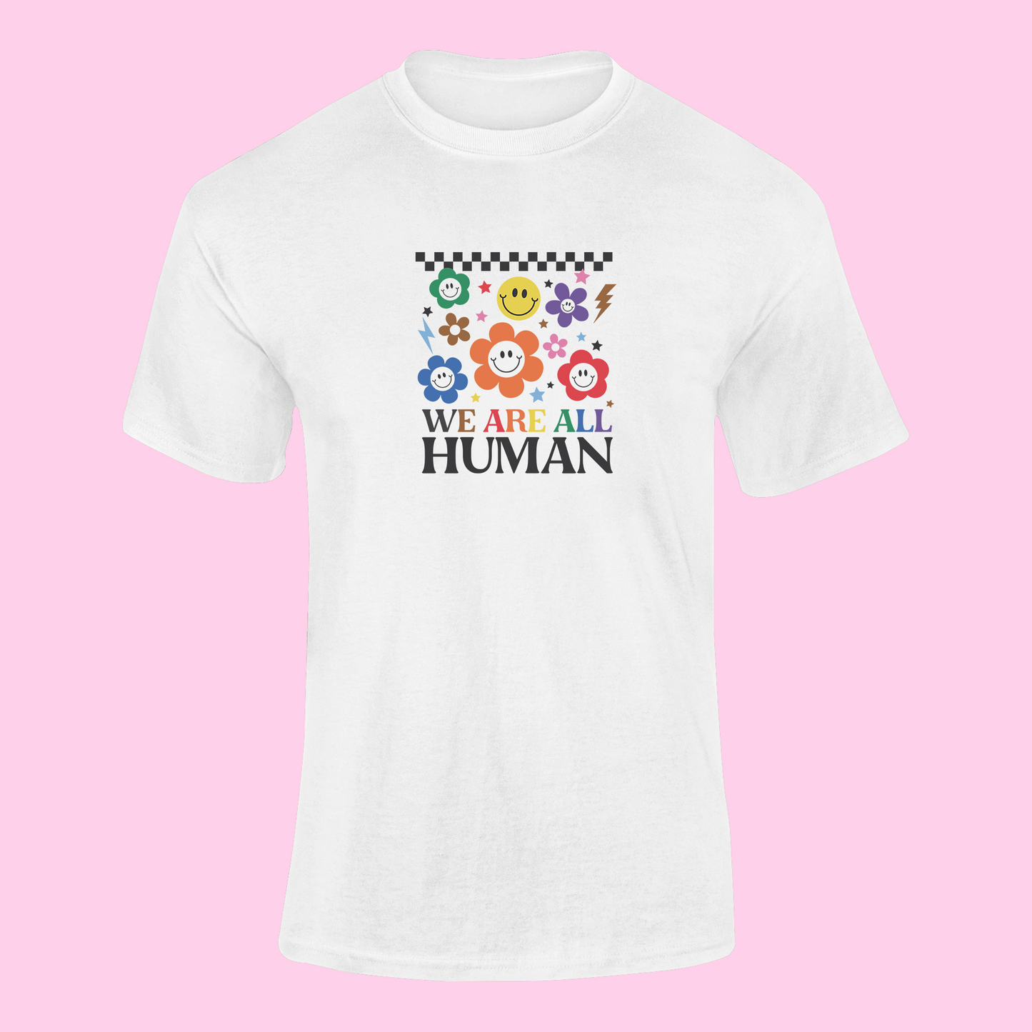 Tričko "We are all human" - Bombové