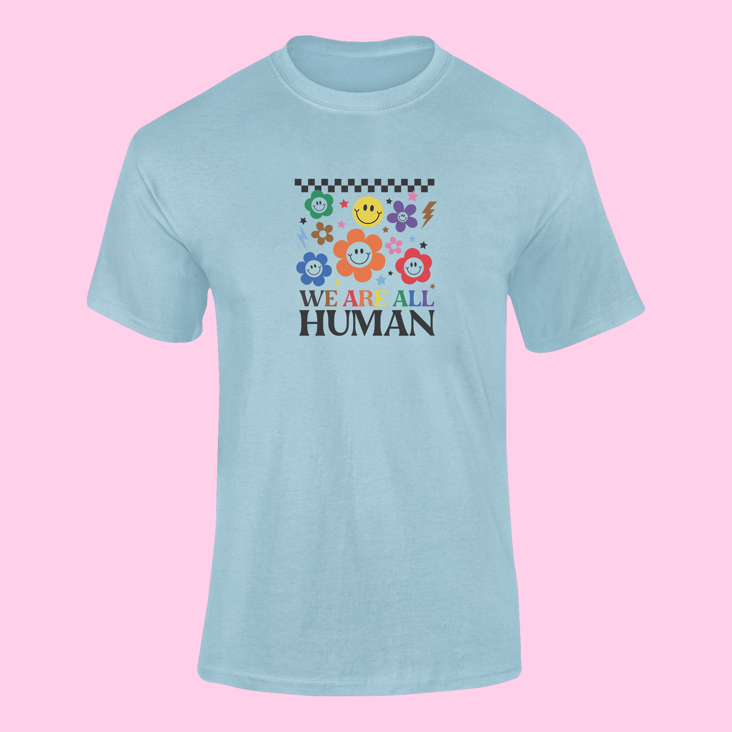 Tričko "We are all human" - Bombové