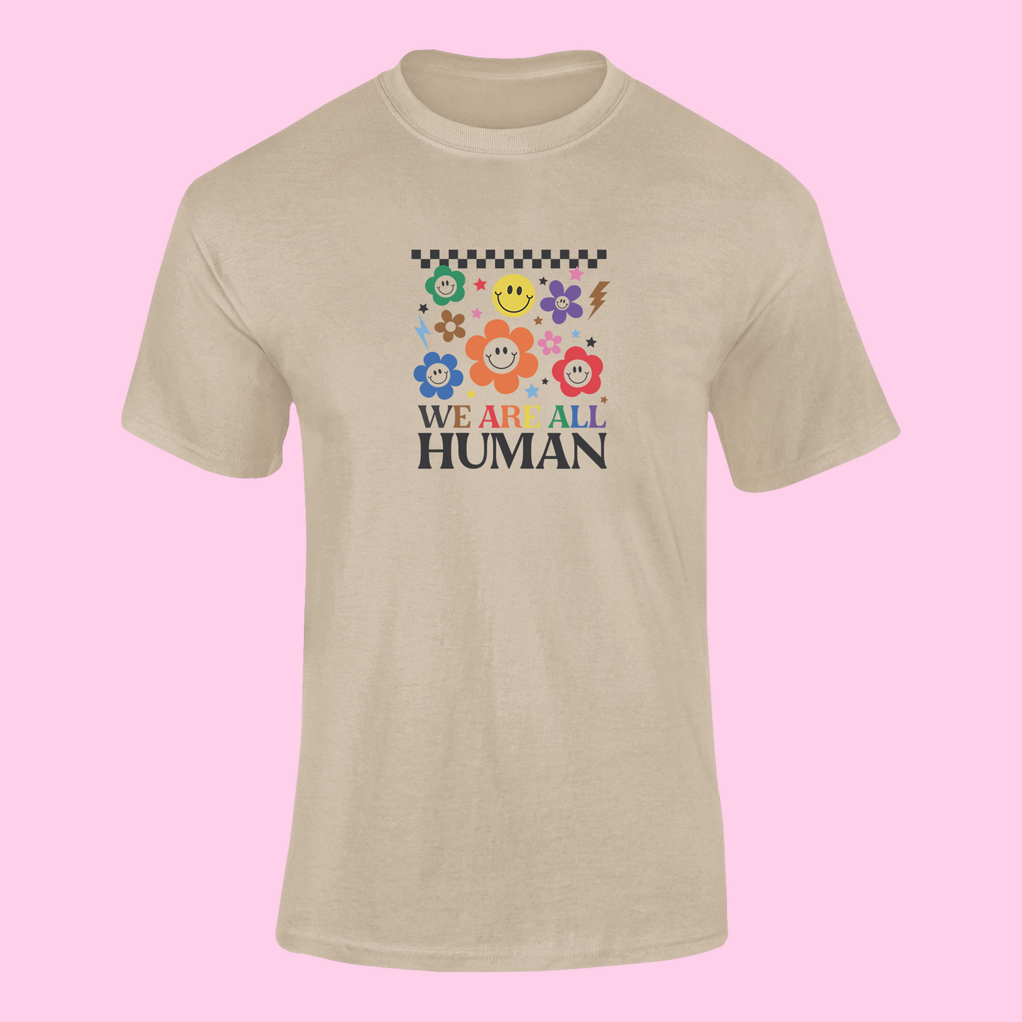 Tričko "We are all human" - Bombové