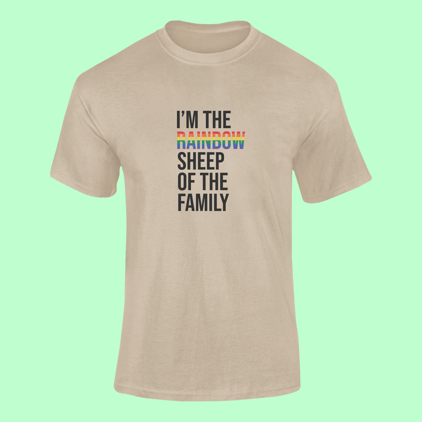 Tričko Rainbow sheep - Bombové