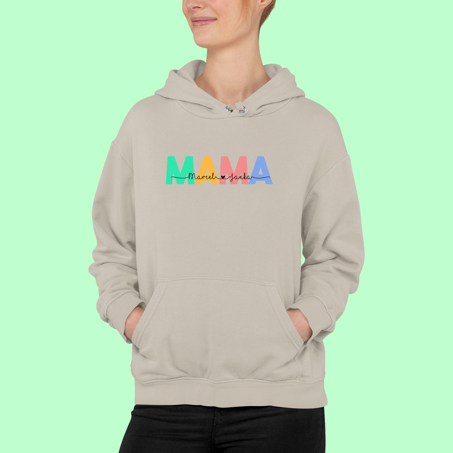 Mikina | Darček pre mamu | Mama s menami detí |