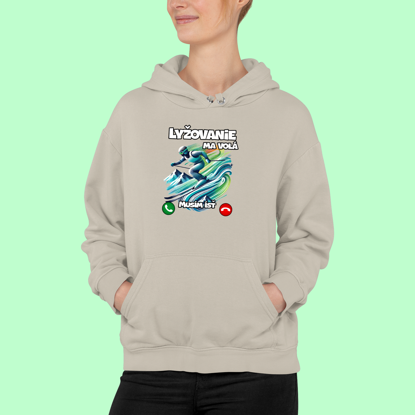 Mikina | Lyžovanie ma volá |