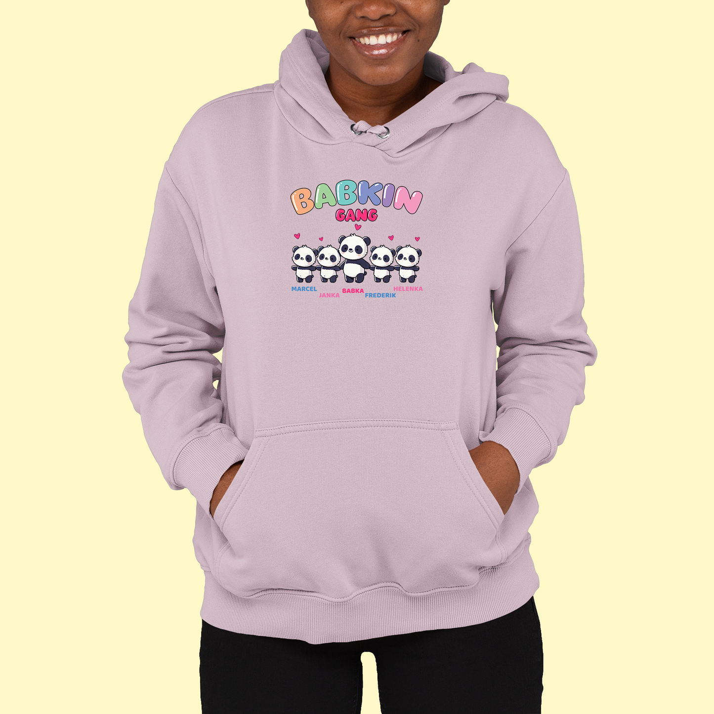 Mikina | Darček pre babku | Babkin gang - Pandy |