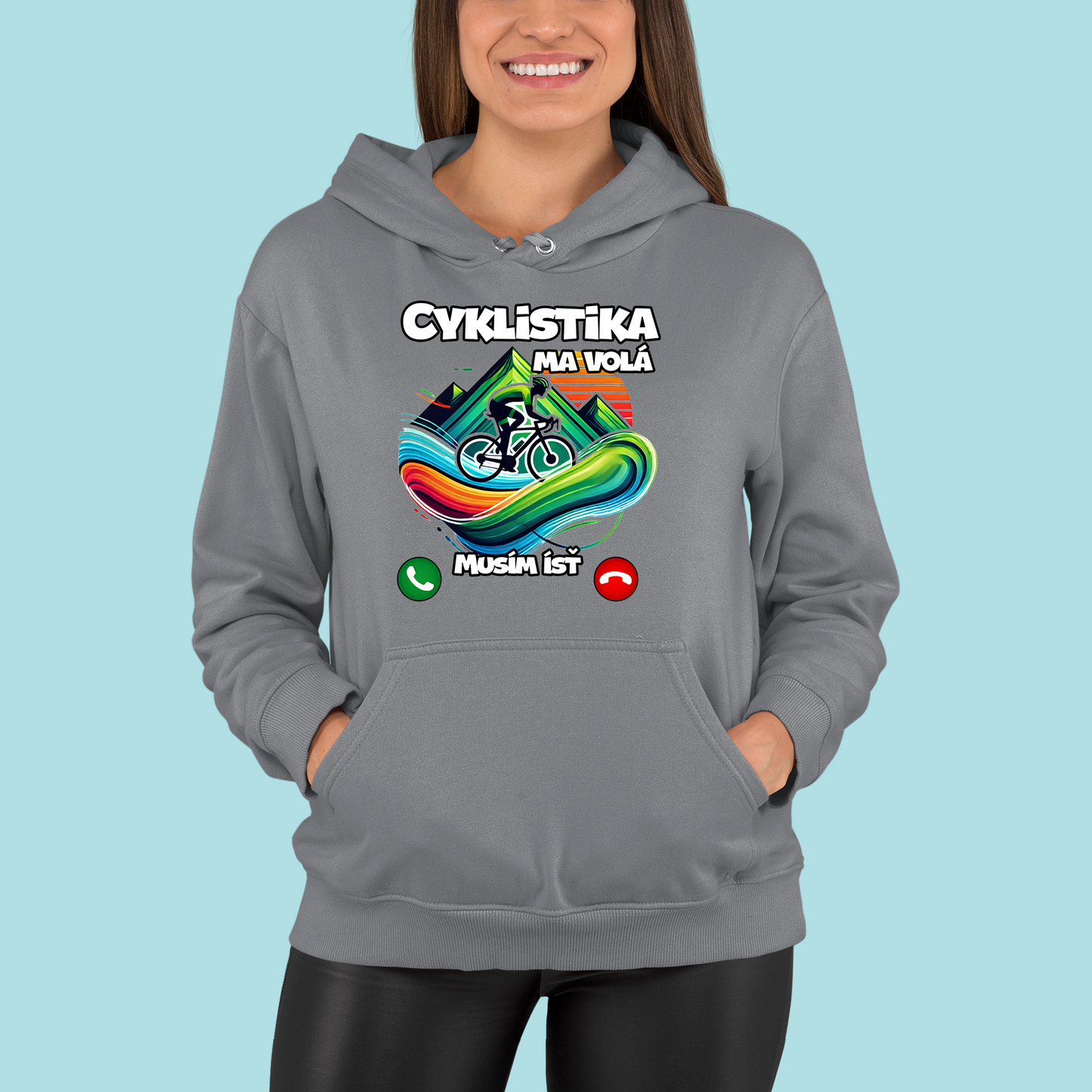 Mikina | Cyklistika ma volá |