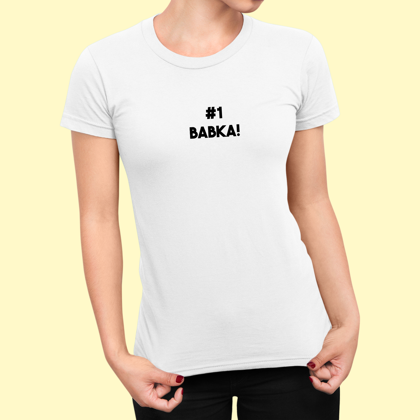 Tričko | Darček pre babku | #1 BABKA |