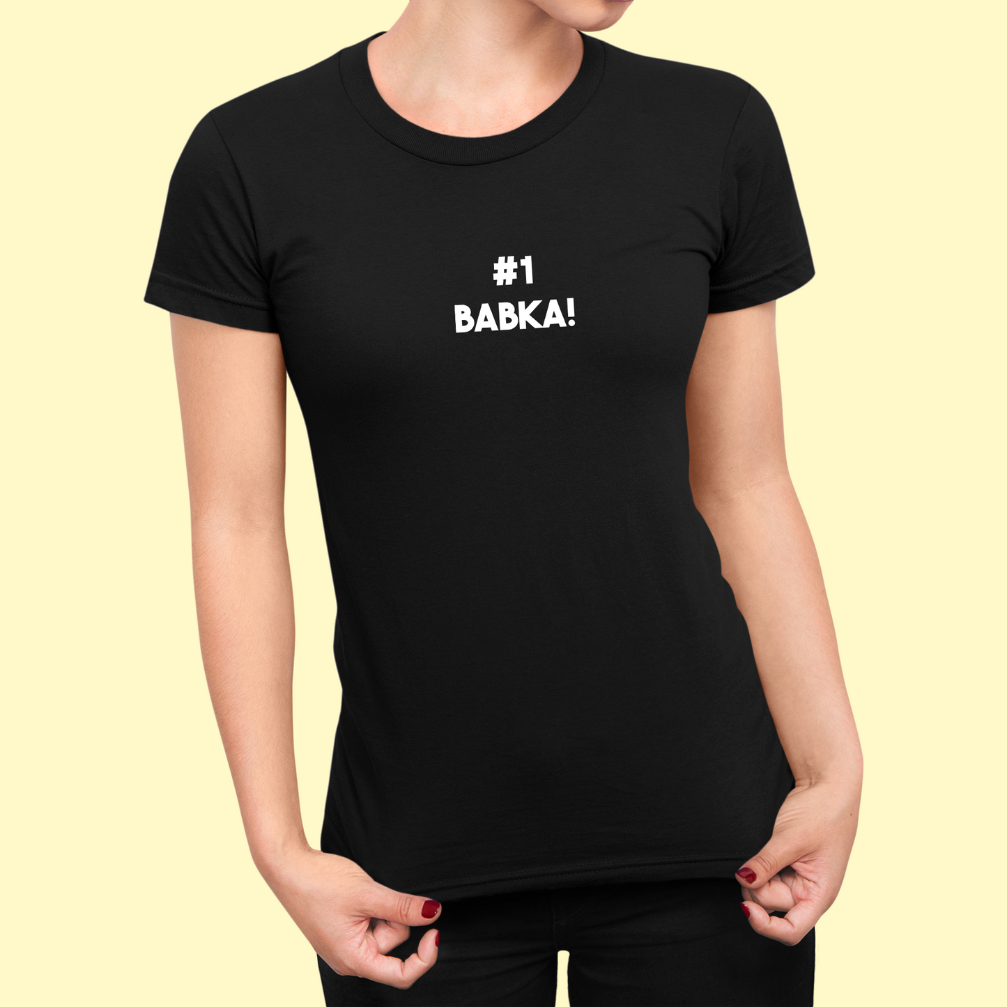 Tričko | Darček pre babku | #1 BABKA |