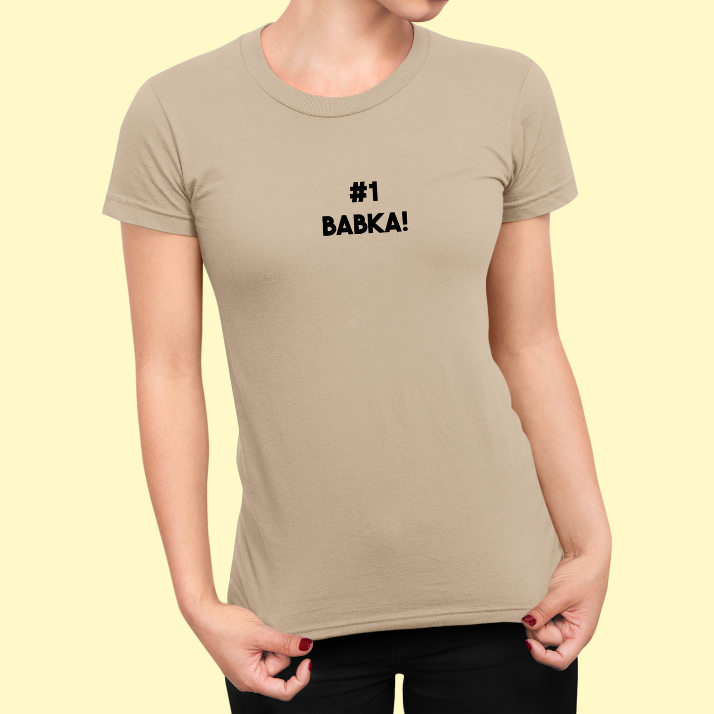 Tričko | Darček pre babku | #1 BABKA |