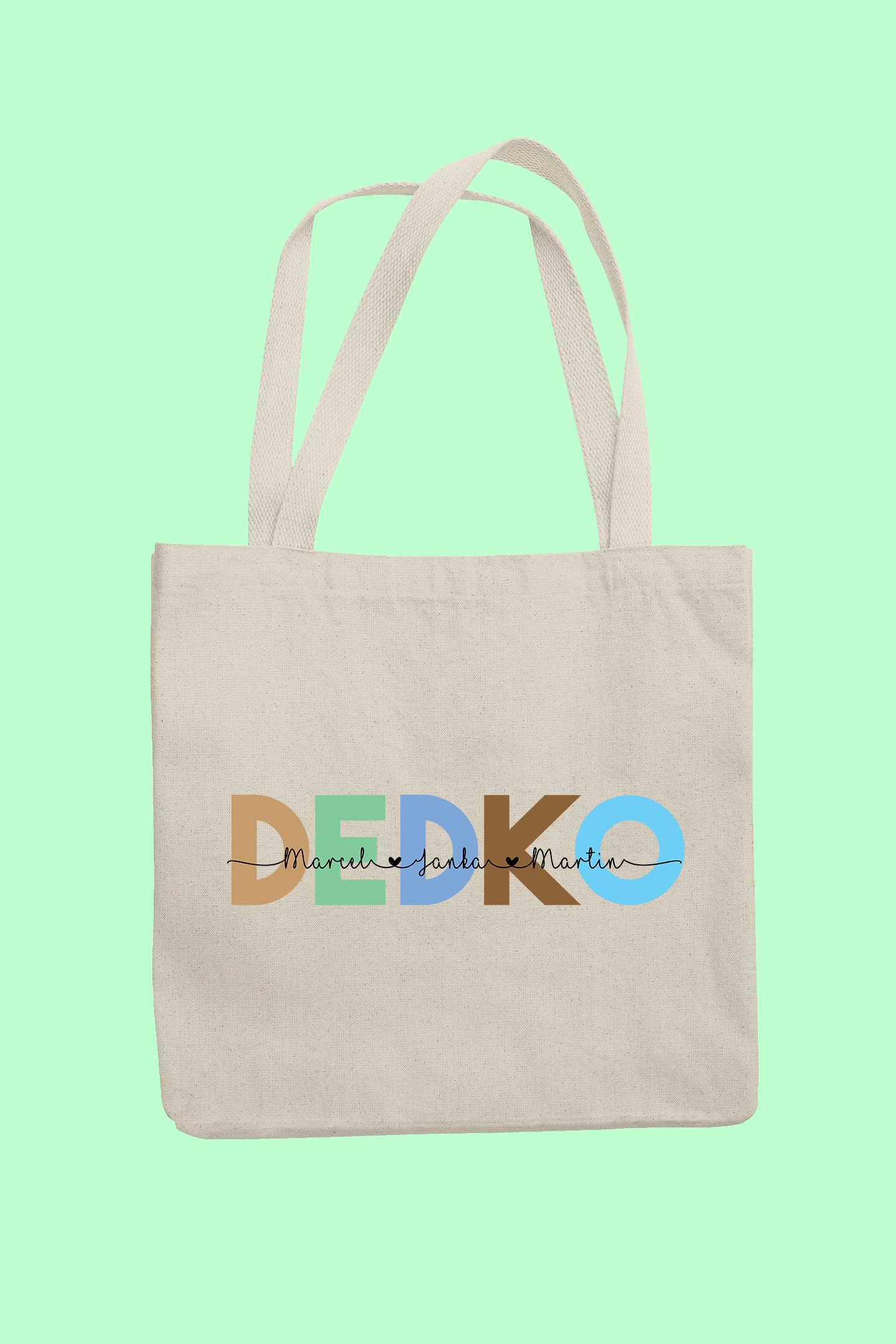 Taška | Darček pre dedka | Dedko s menami vnúčat |