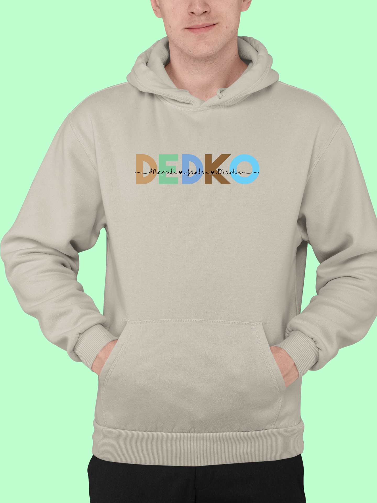 Mikina | Darček pre dedka | Dedko s menami vnúčat |