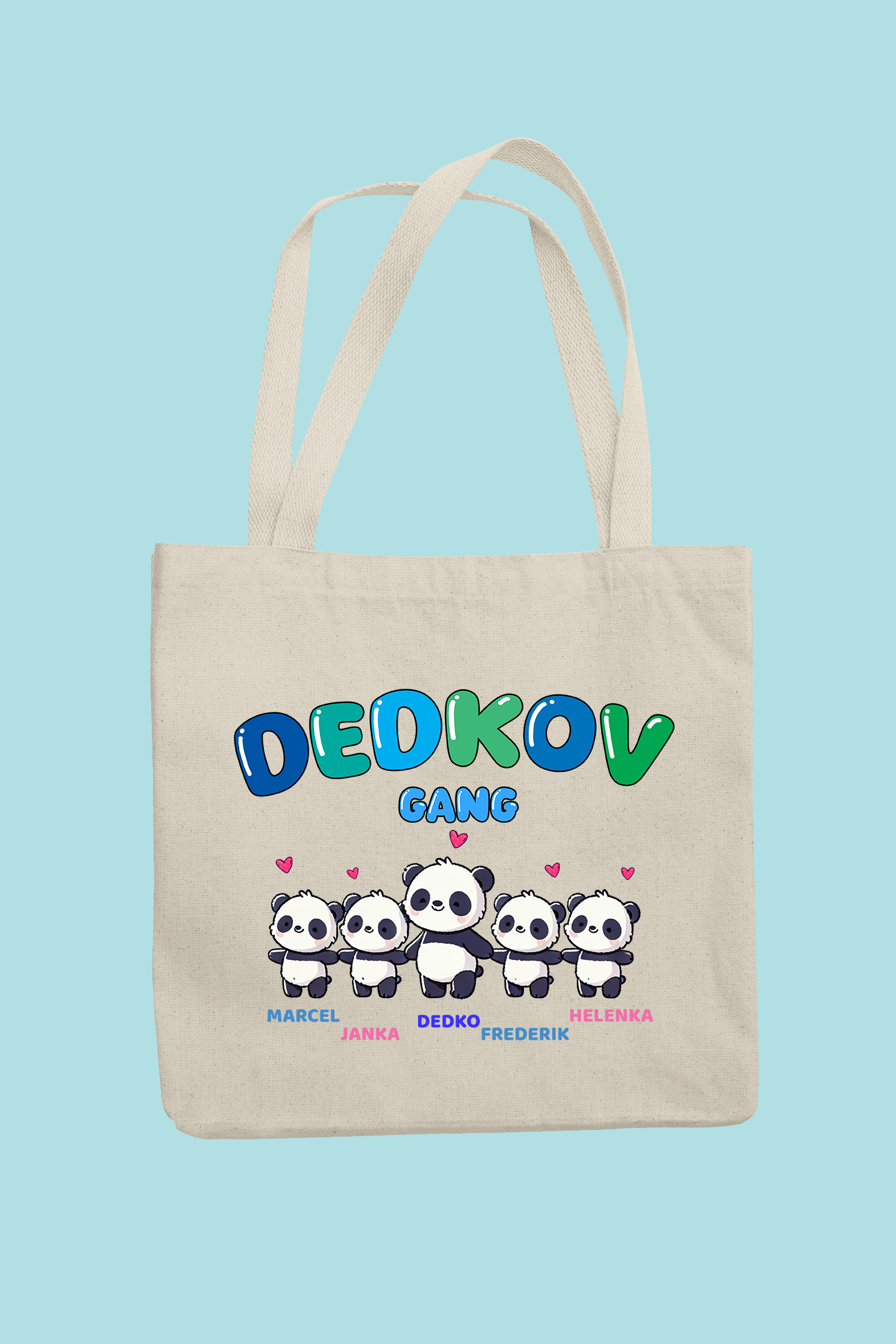 Taška | Darček pre dedka | Dedko gang - pandy |