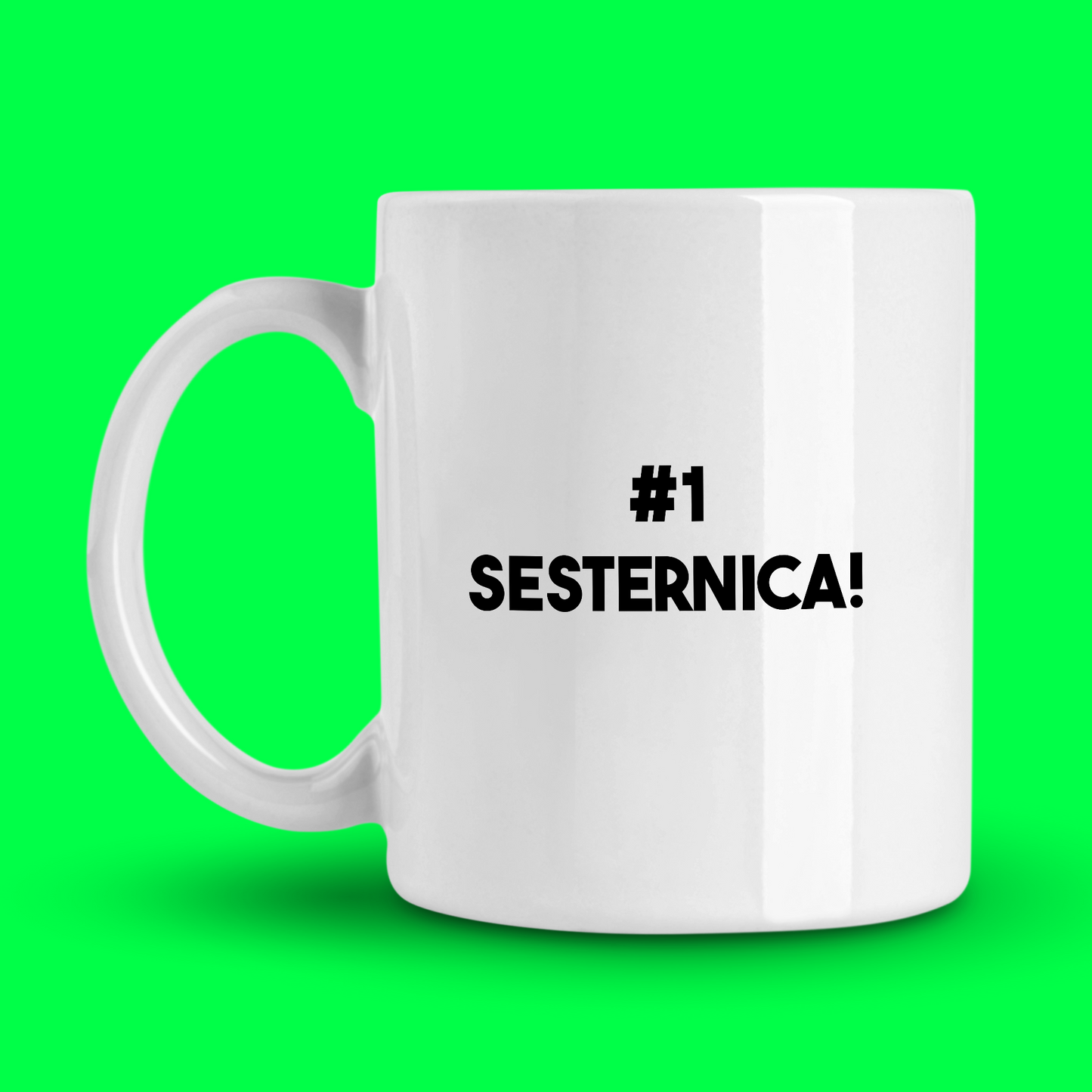 hrnček pre sesternicu