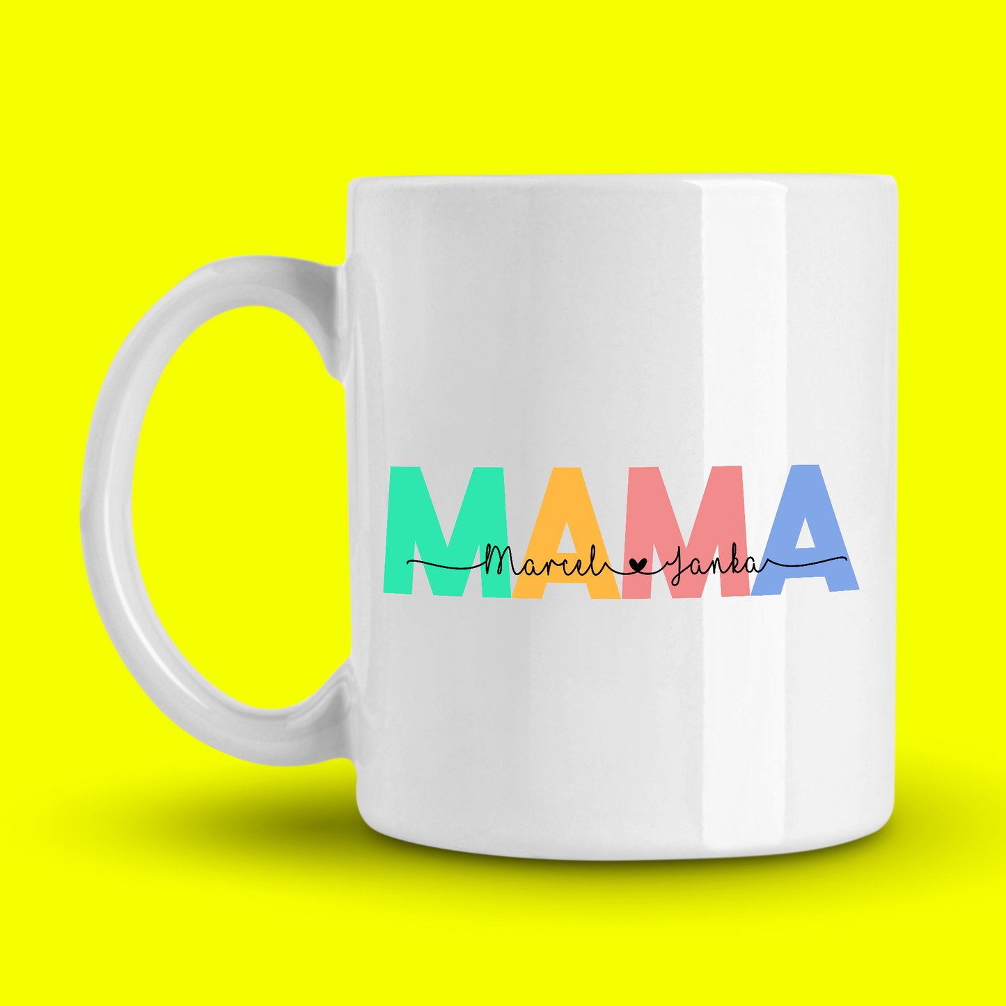 Hrnček | Darček pre mamu | Mama s menami detí |