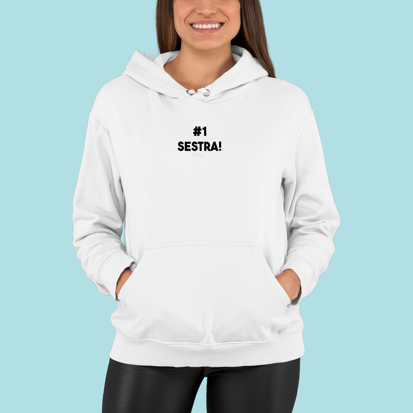 Mikina | Darček pre sestru | #1 SESTRA |