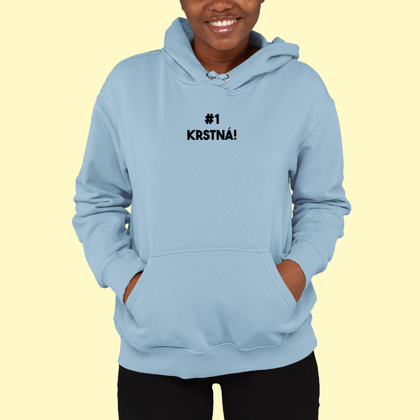mikina pre krstnú