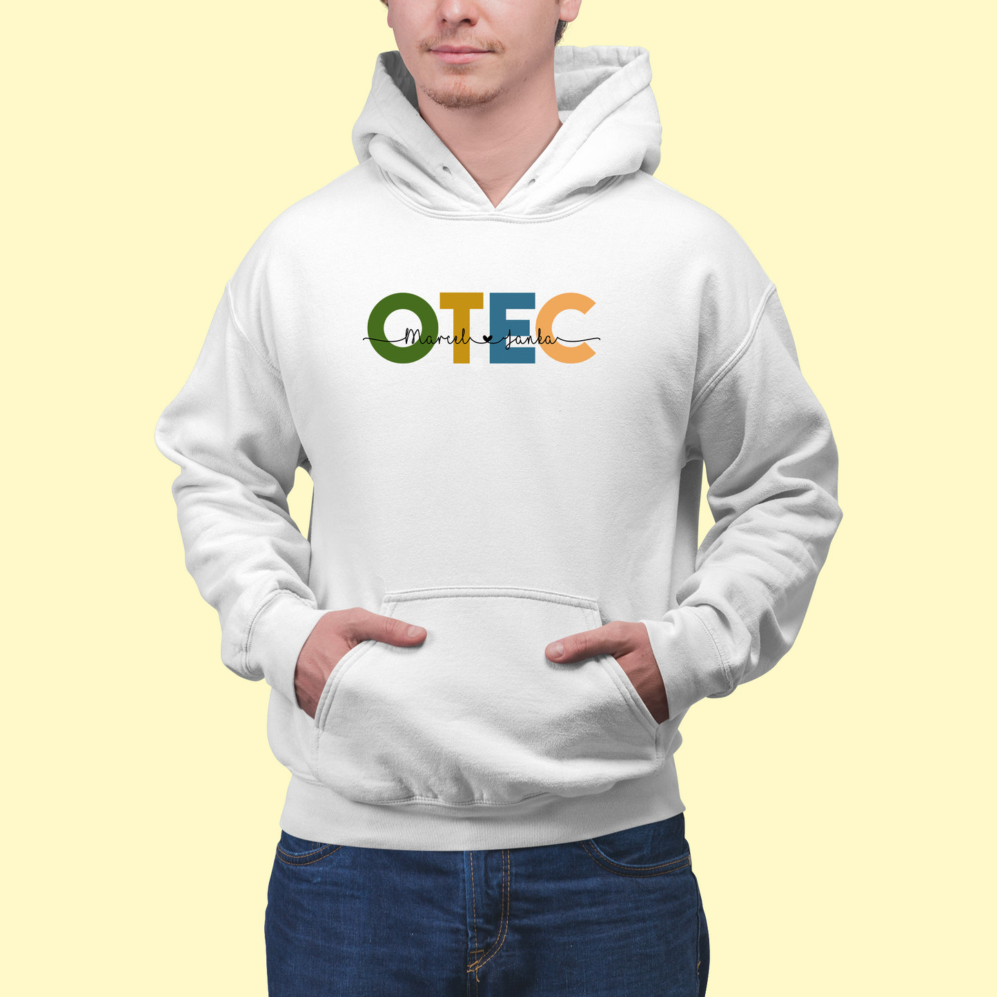 Mikina | Darček pre otca | Otec s menami detí |