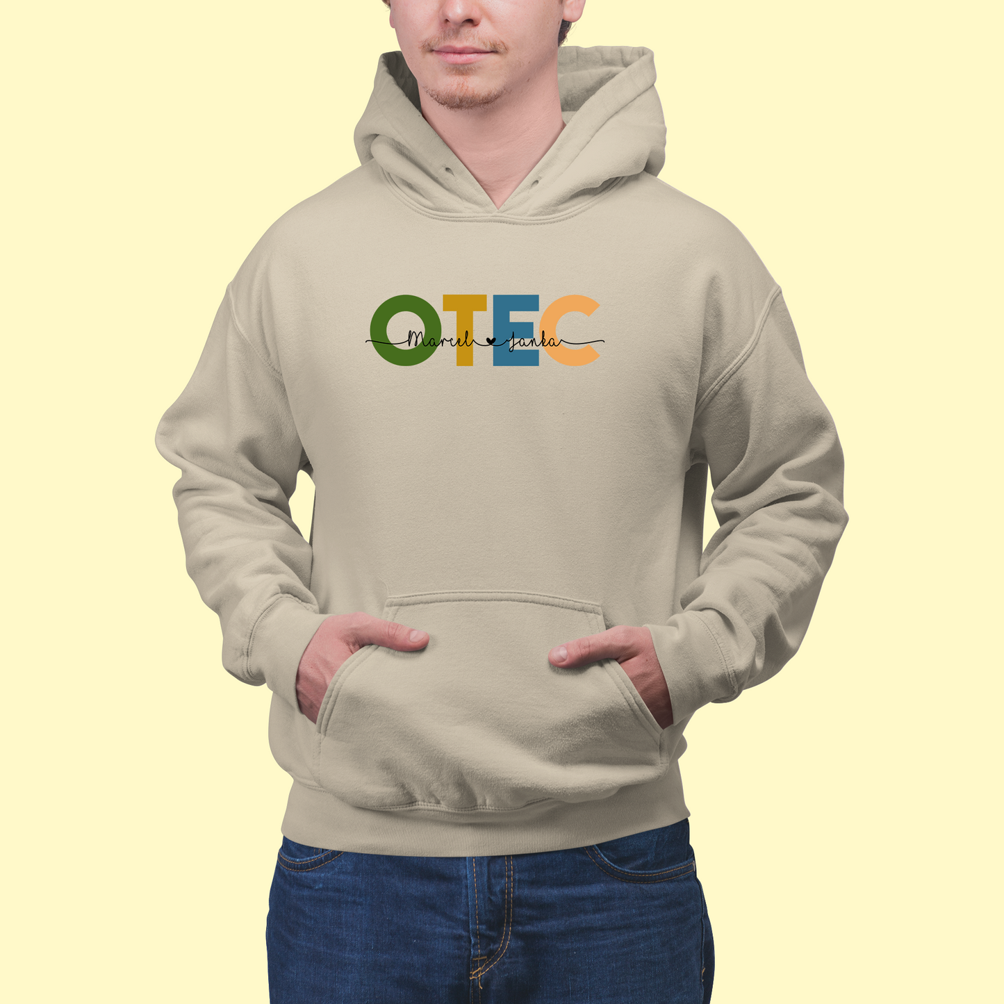 Mikina | Darček pre otca | Otec s menami detí |