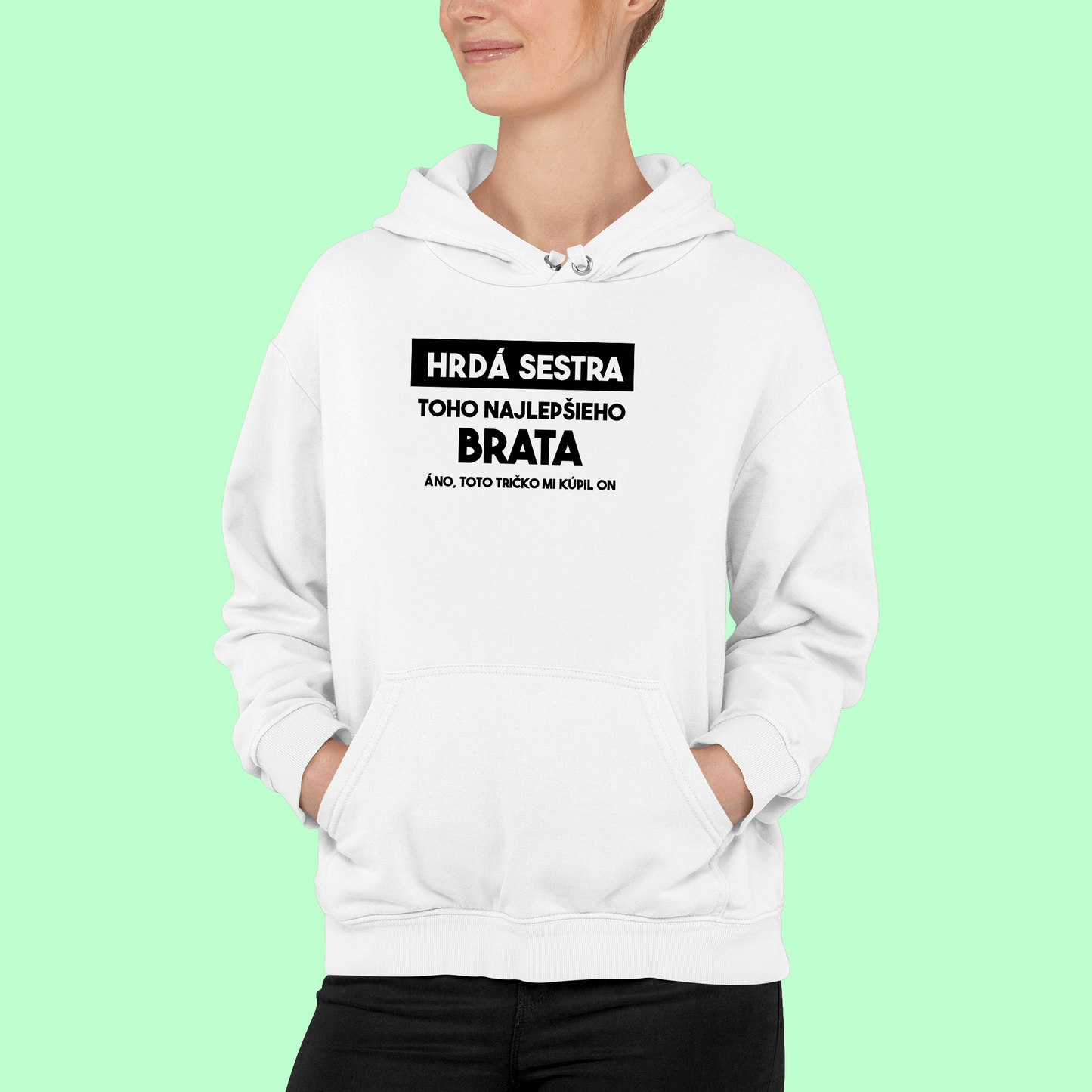 mikina hrdá sestra toho najlepšieho brata