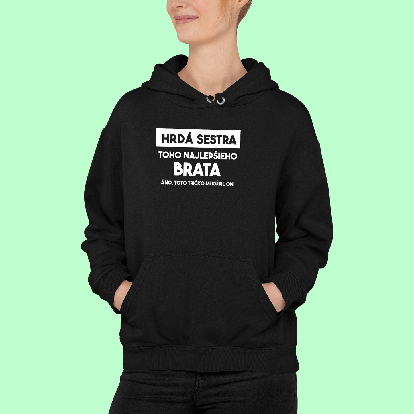 mikina hrdá sestra toho najlepšieho brata