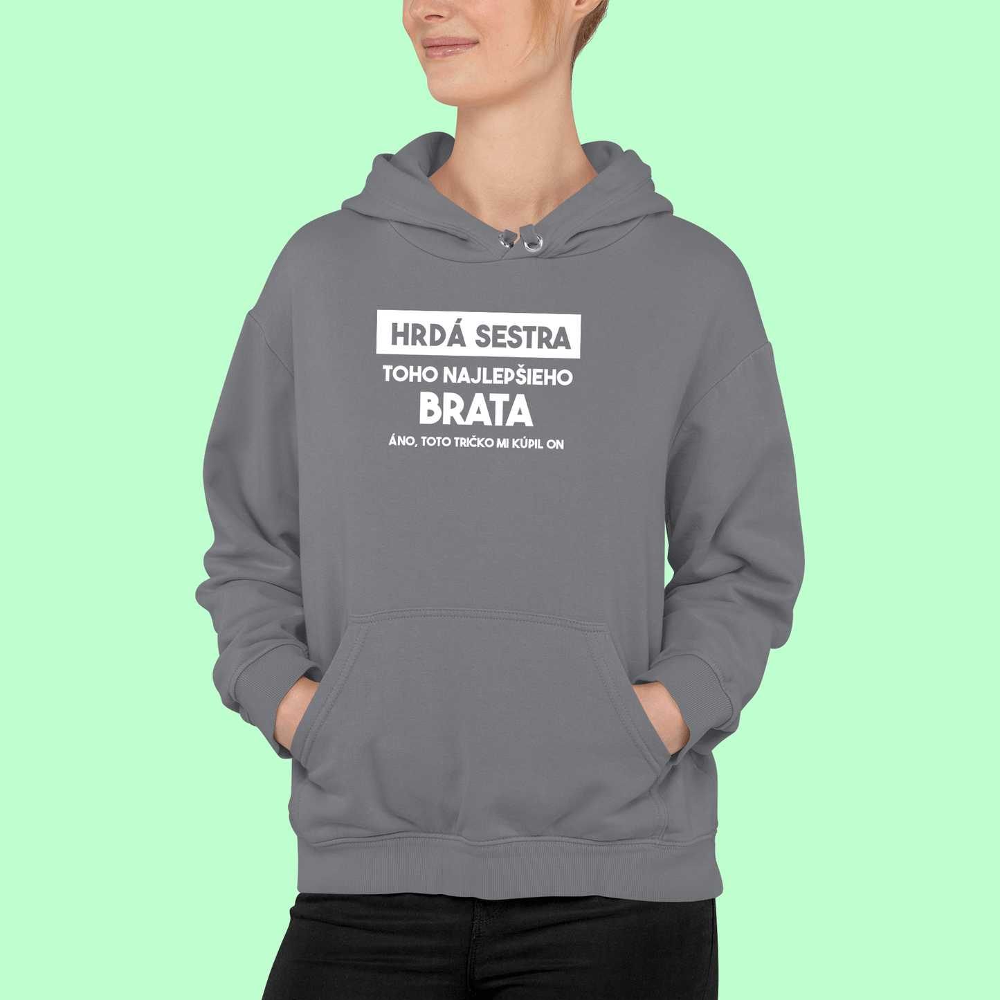mikina hrdá sestra toho najlepšieho brata