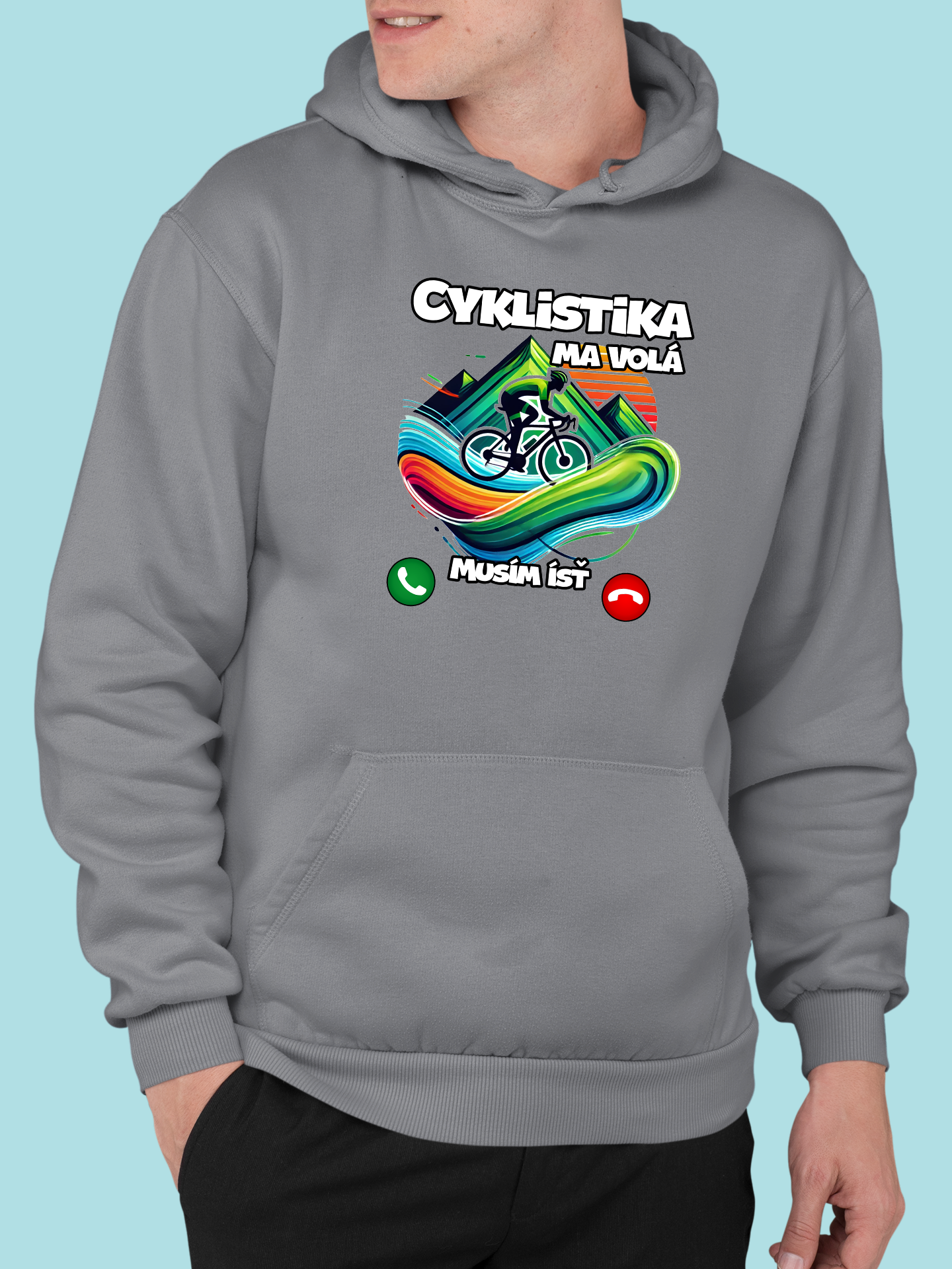 Mikina | Cyklistika ma volá |