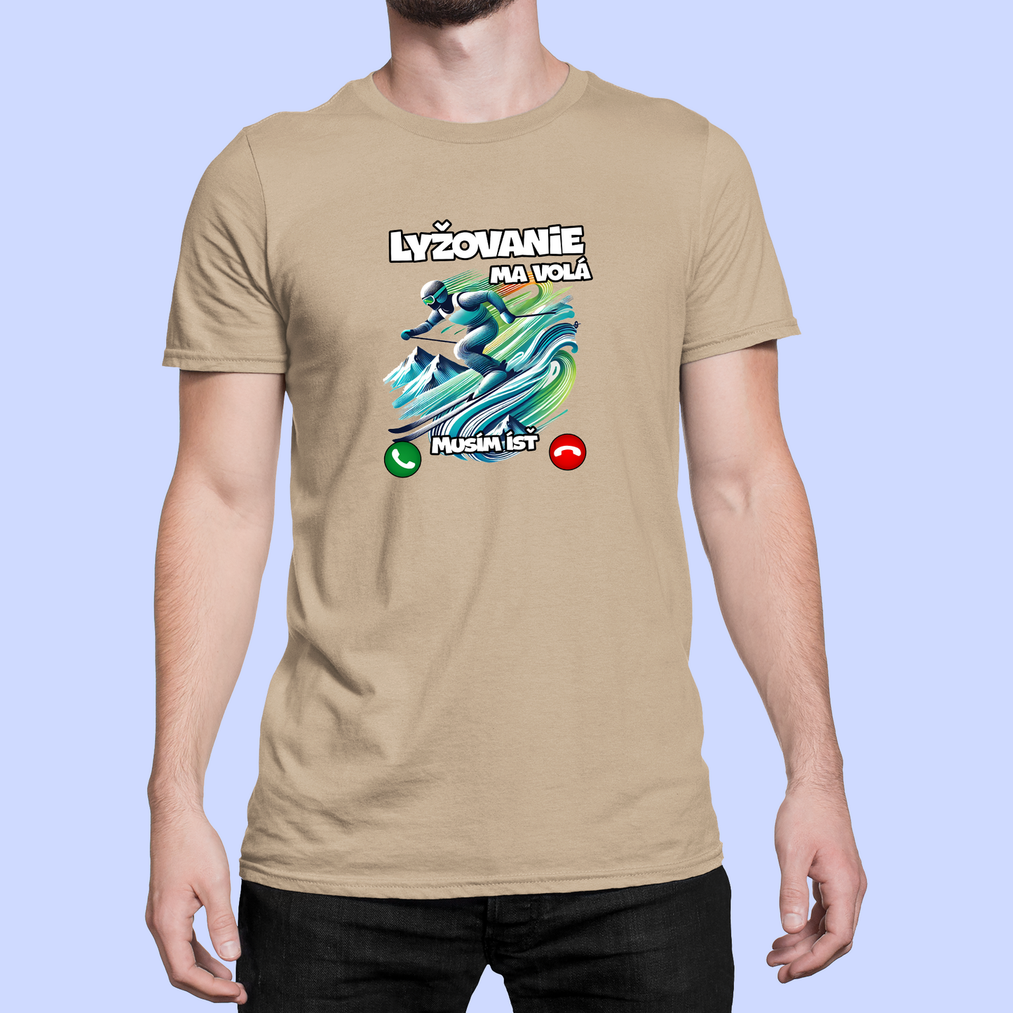Tričko | Lyžovanie ma volá |
