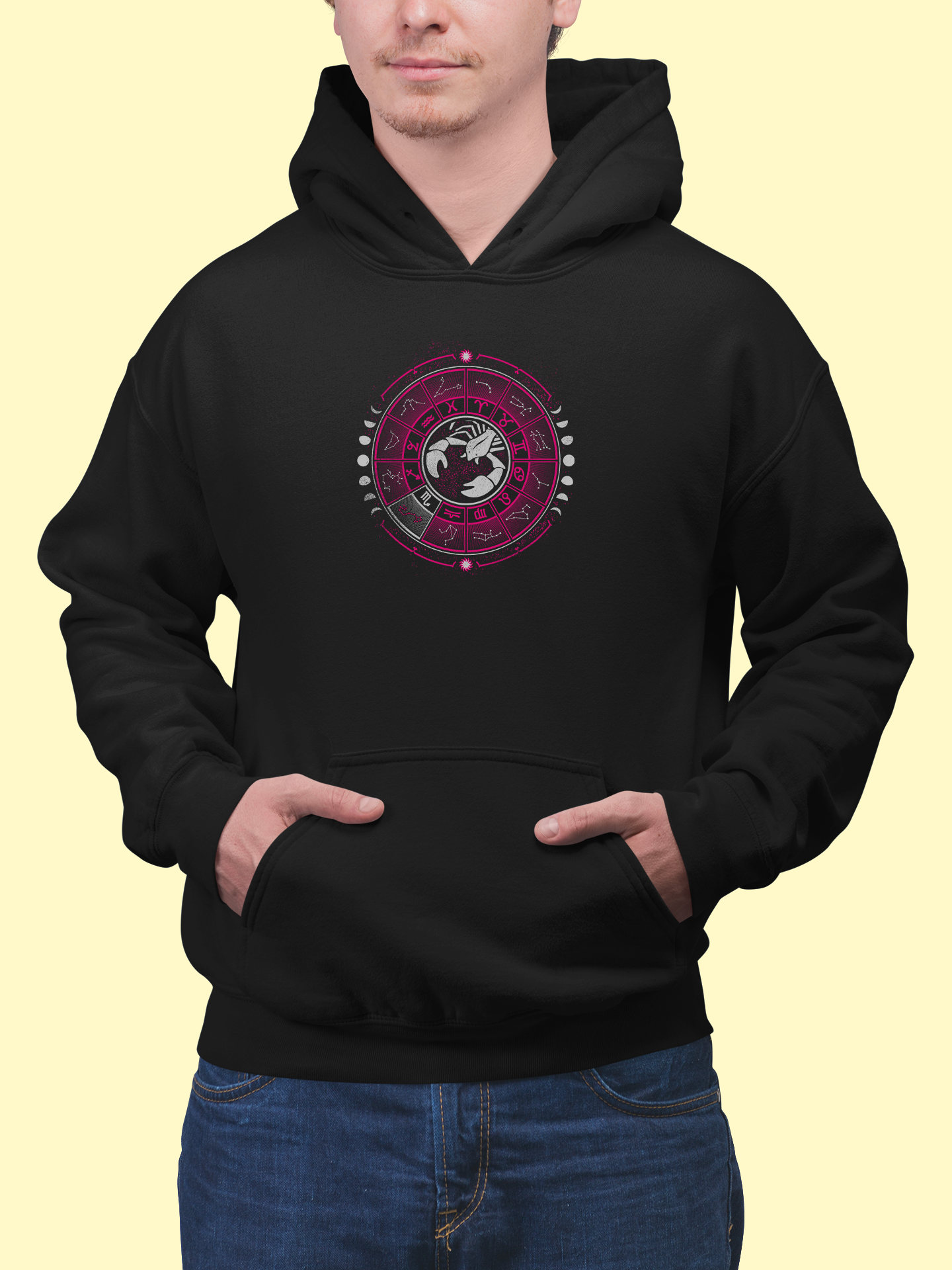 Mikina so znamením Škorpión (kruh)