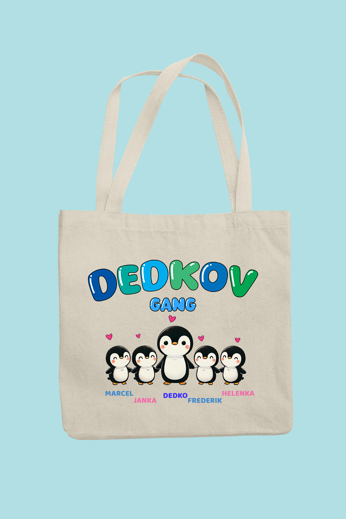 Taška | Darček pre dedka | Dedko gang - tučniaky |