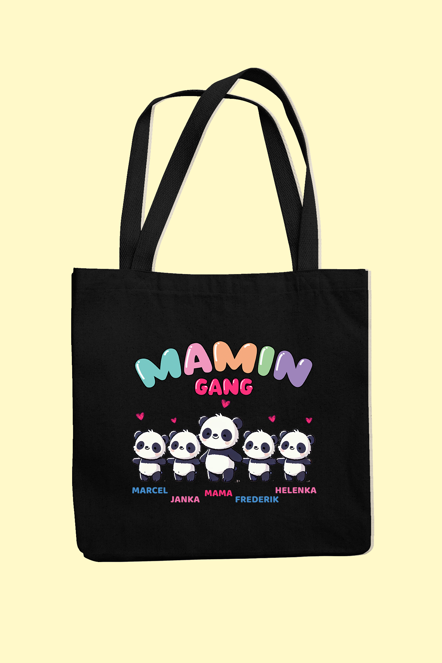 Taška | Darček pre mamu | Mamin gang - pandy |