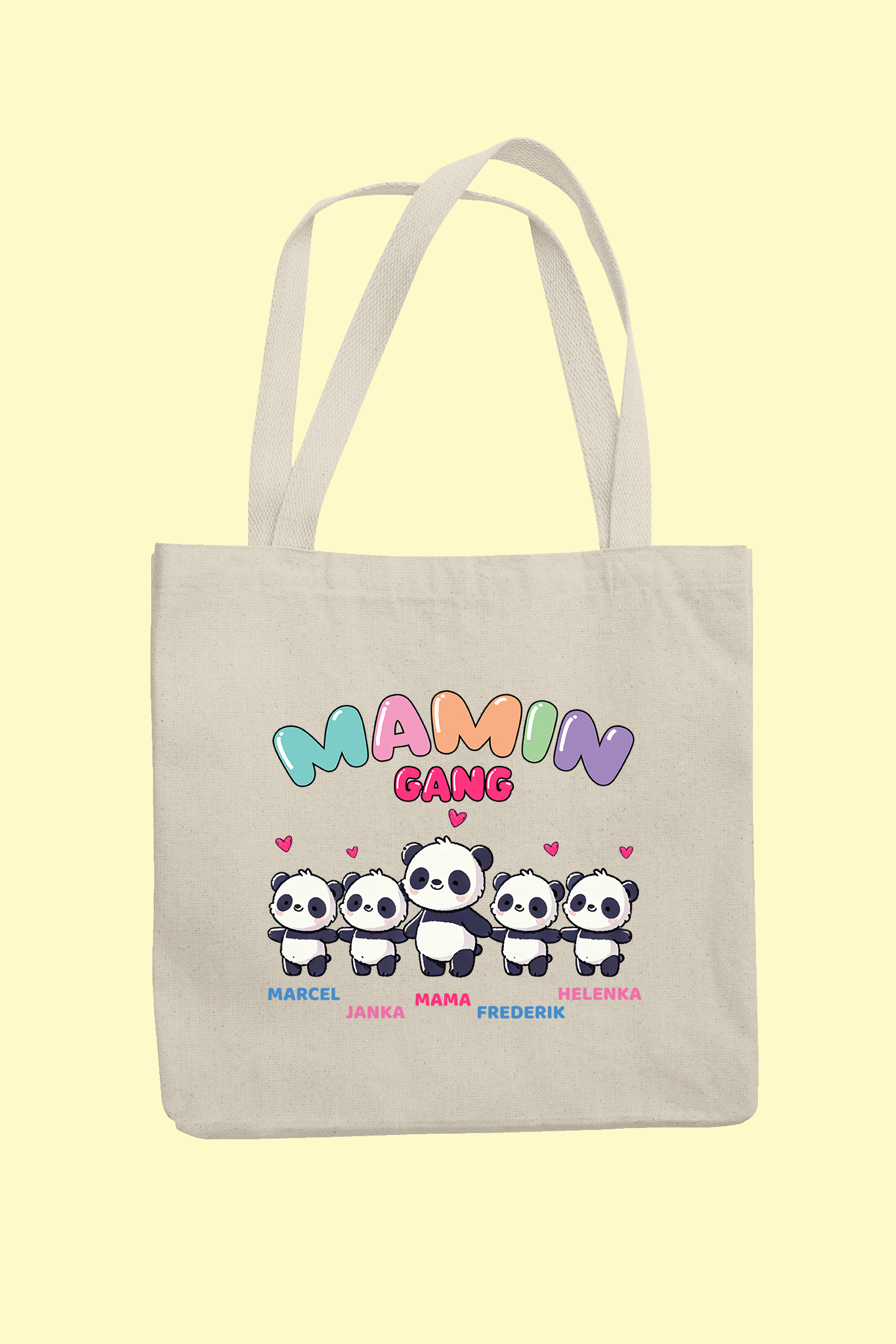 Taška | Darček pre mamu | Mamin gang - pandy |